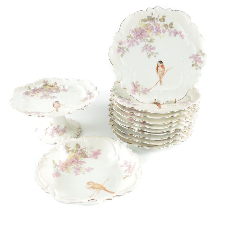 Limoges A. Lanternier Porcelain Tableware