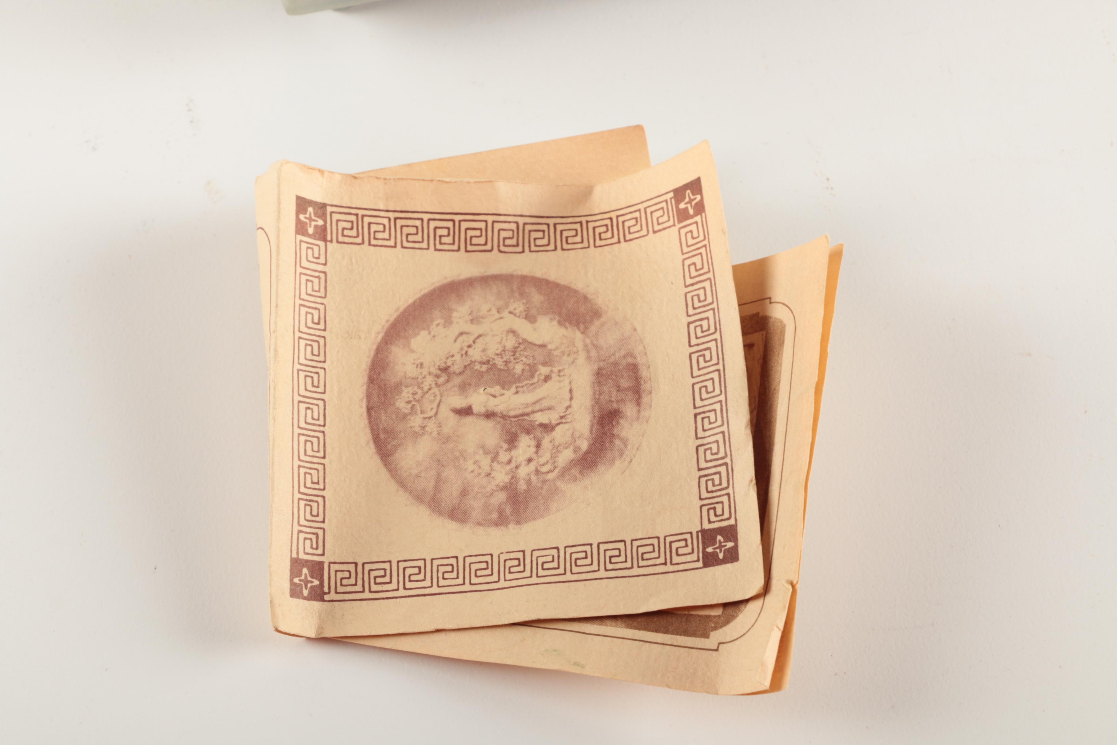 Vintage Incolay Resin Music Box