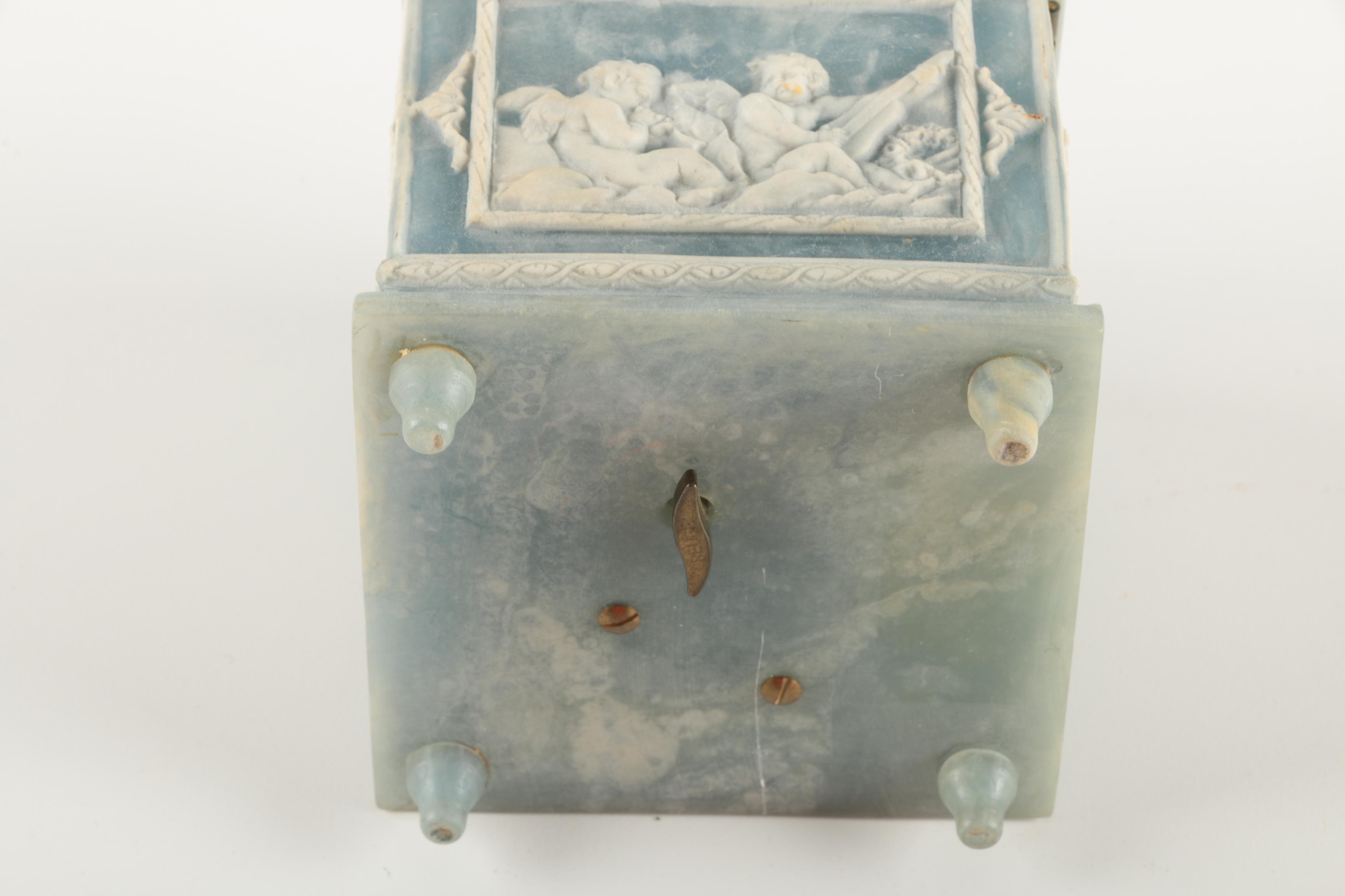 Vintage Incolay Resin Music Box