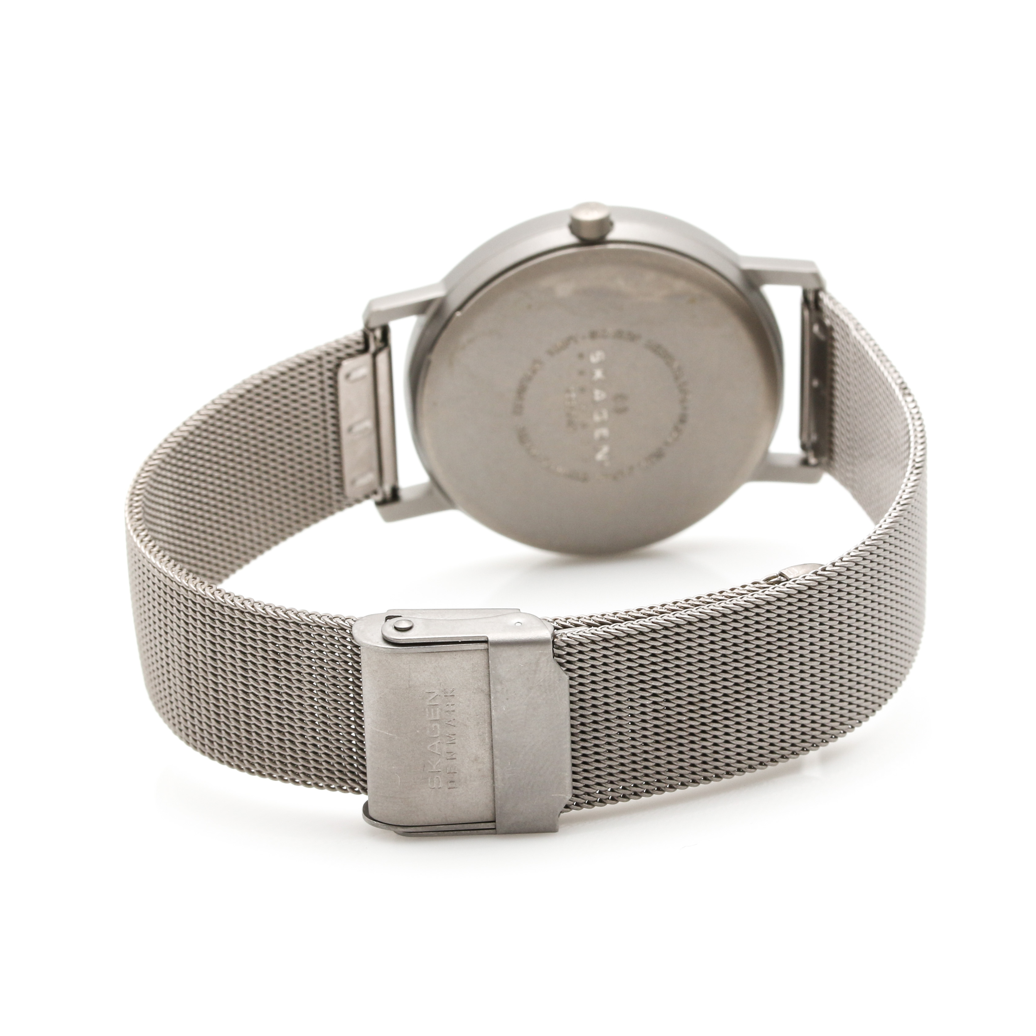 Skagen Titanium Blue Dial Watch