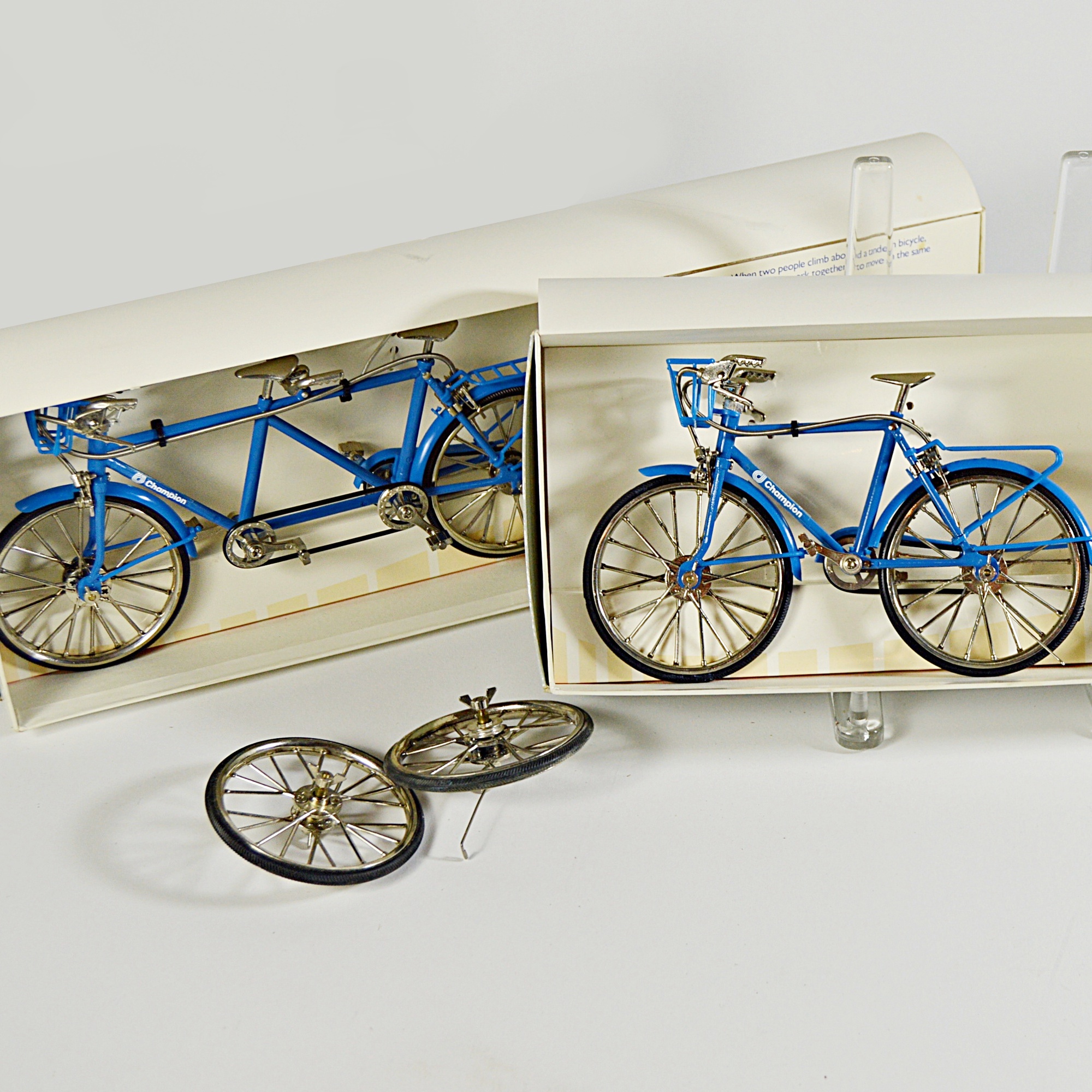 Limited Edition Champion Paper Promotional Model Bicycles