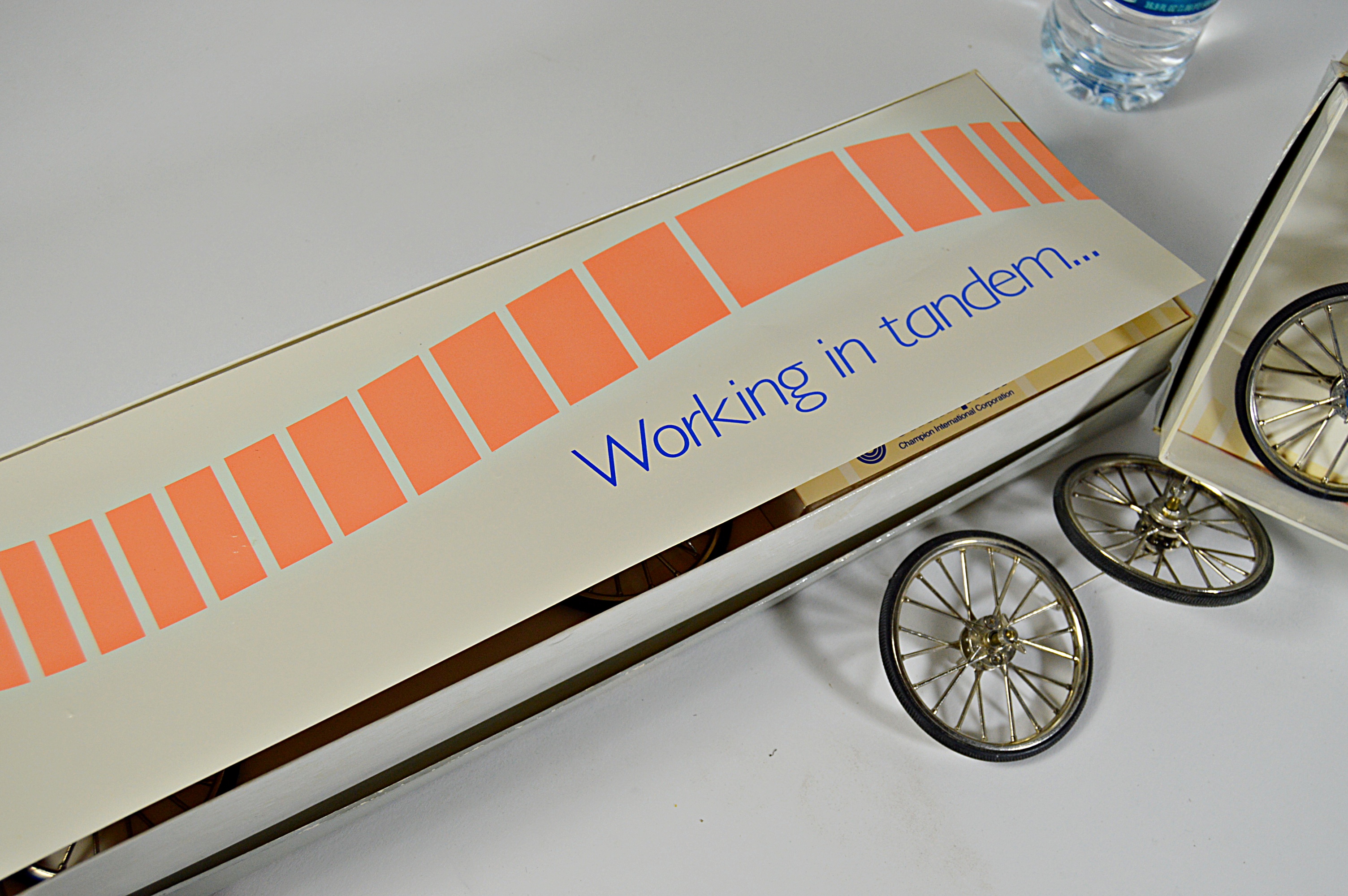 Limited Edition Champion Paper Promotional Model Bicycles