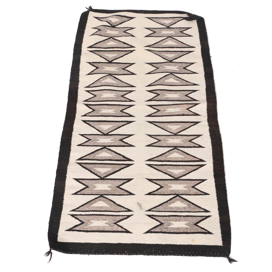 Handwoven Native American-Style Saddle Blanket