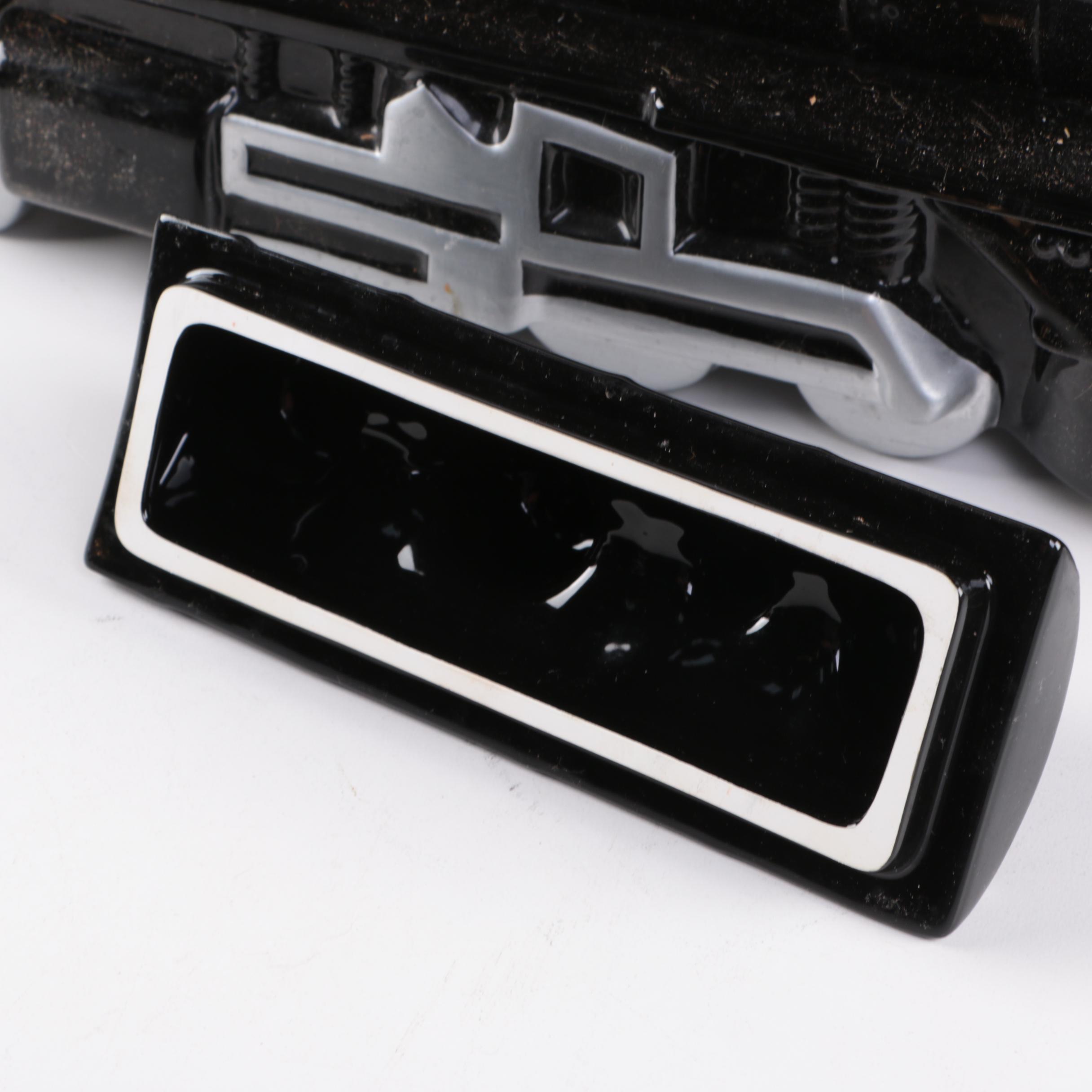 Lionel Model Train Themed Ceramic Cookie Jar