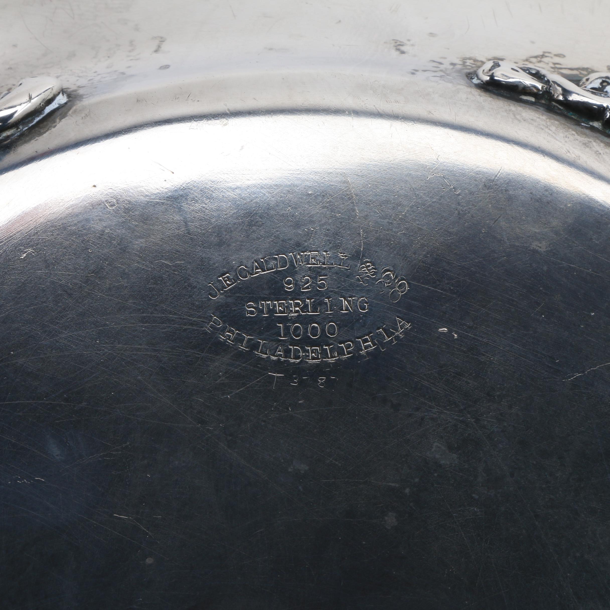 J.E. Caldwell & Co. Sterling Silver Footed Bowl