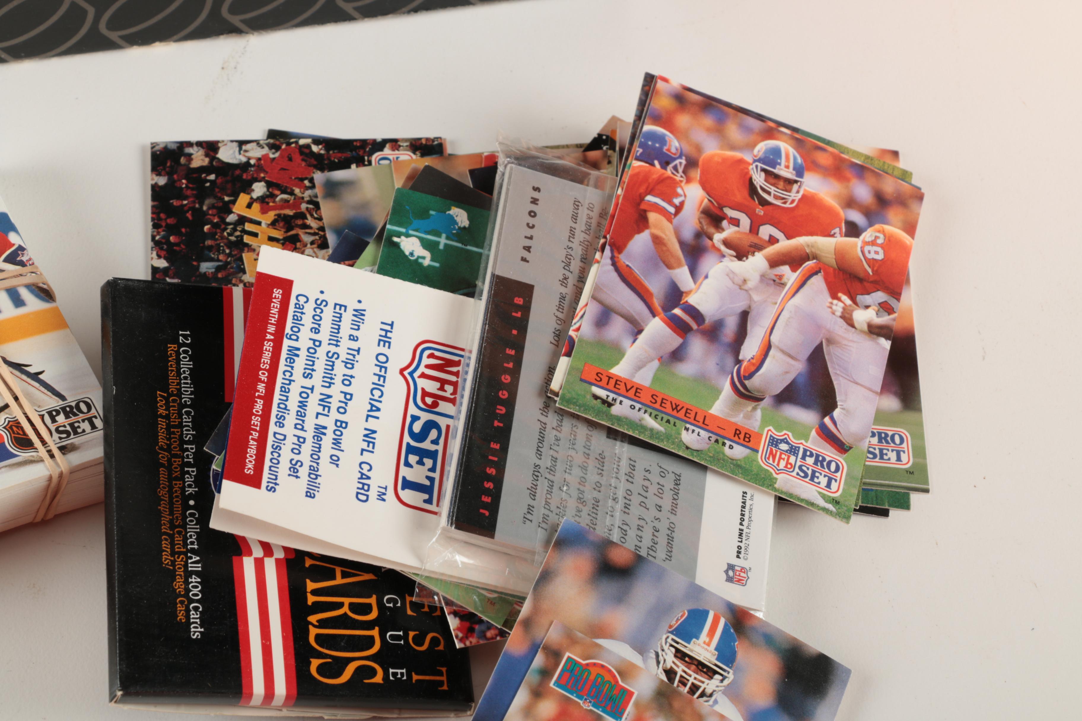 Large Collection of Hockey Cards with Other Sports Cards