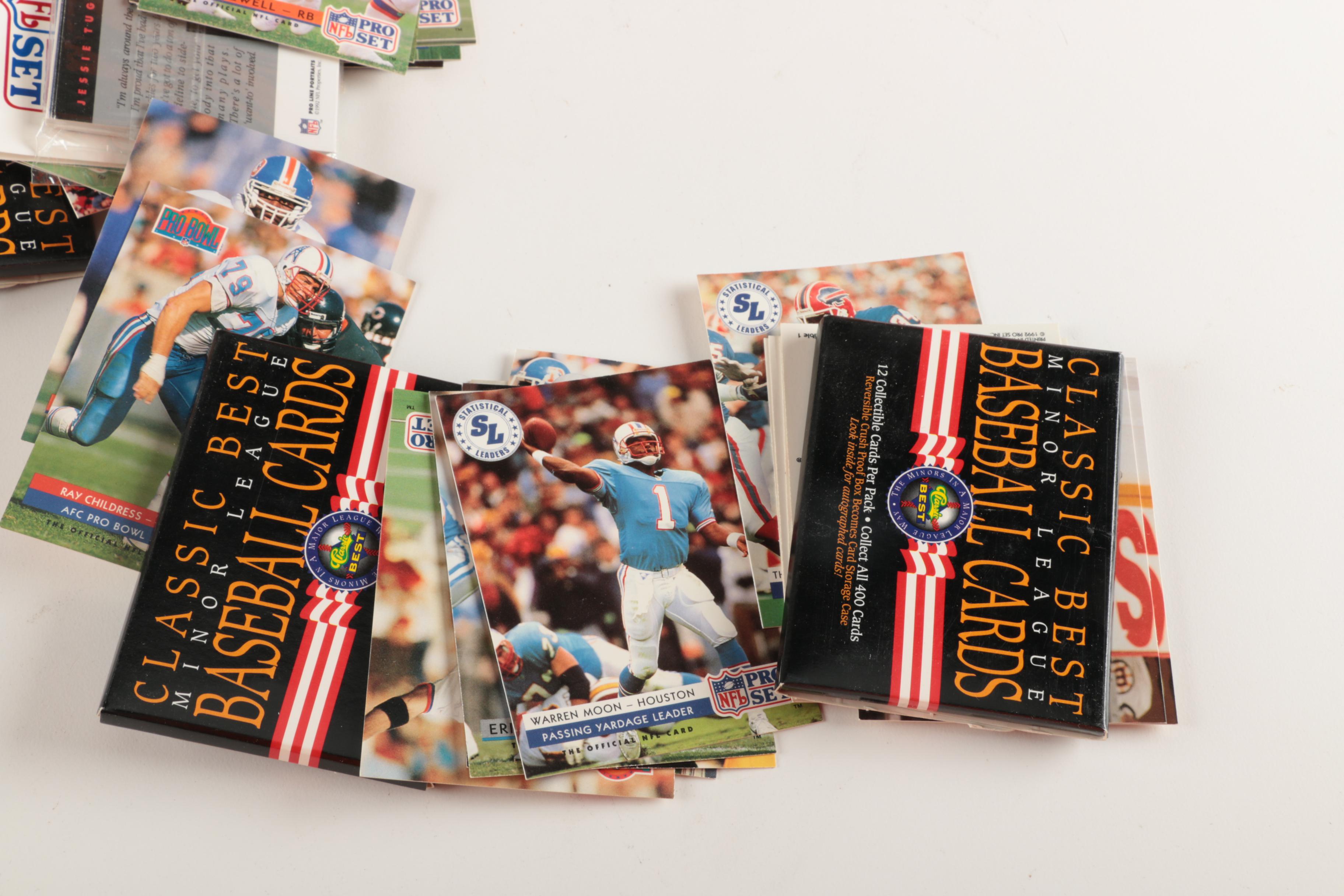 Large Collection of Hockey Cards with Other Sports Cards