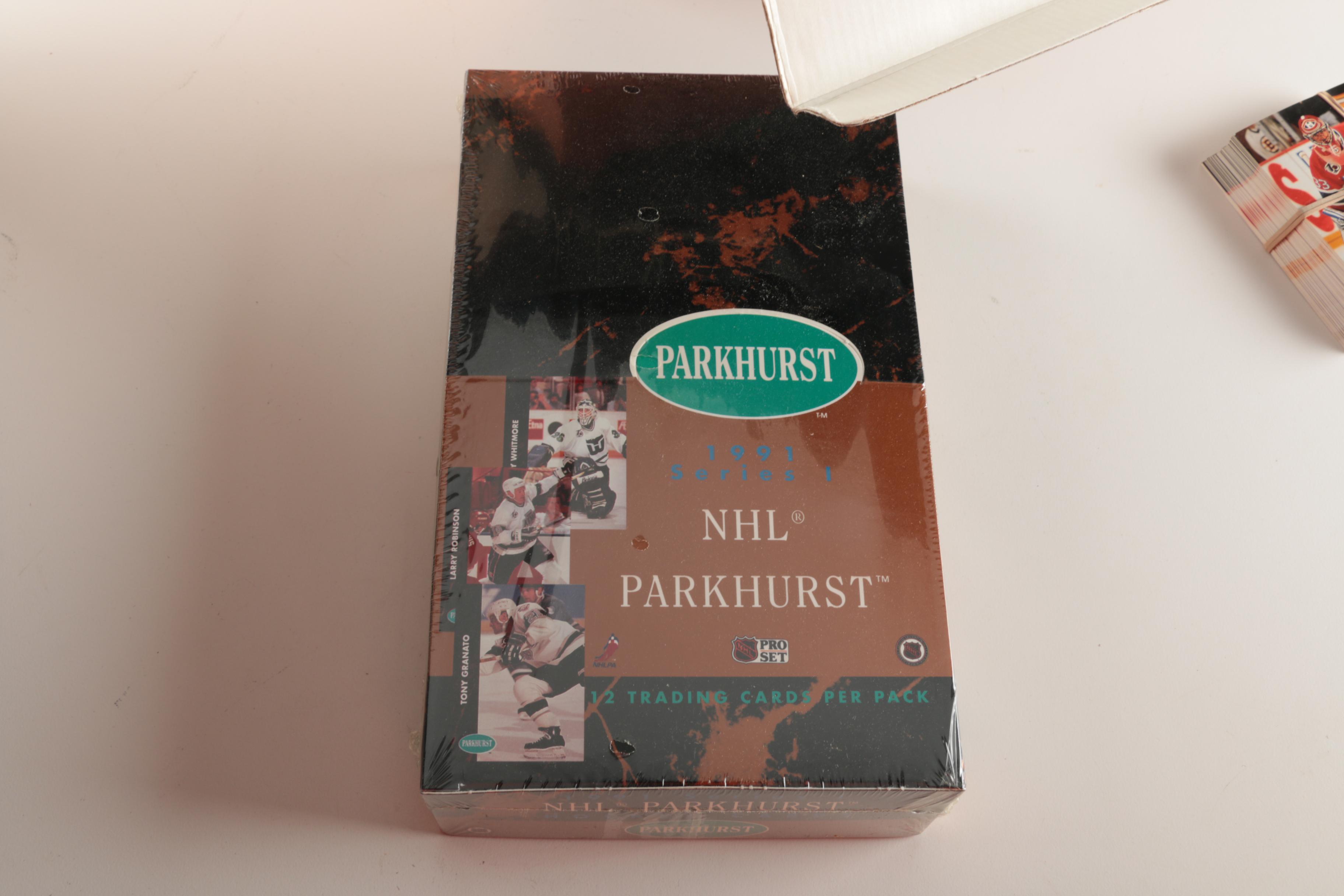 Large Collection of Hockey Cards with Other Sports Cards