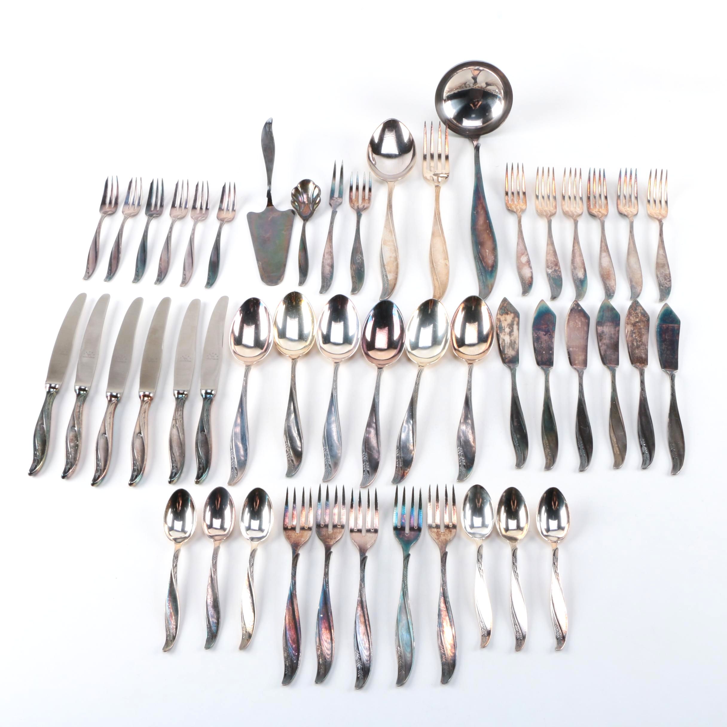 Hefra 'American' Silver Plated Flatware Set