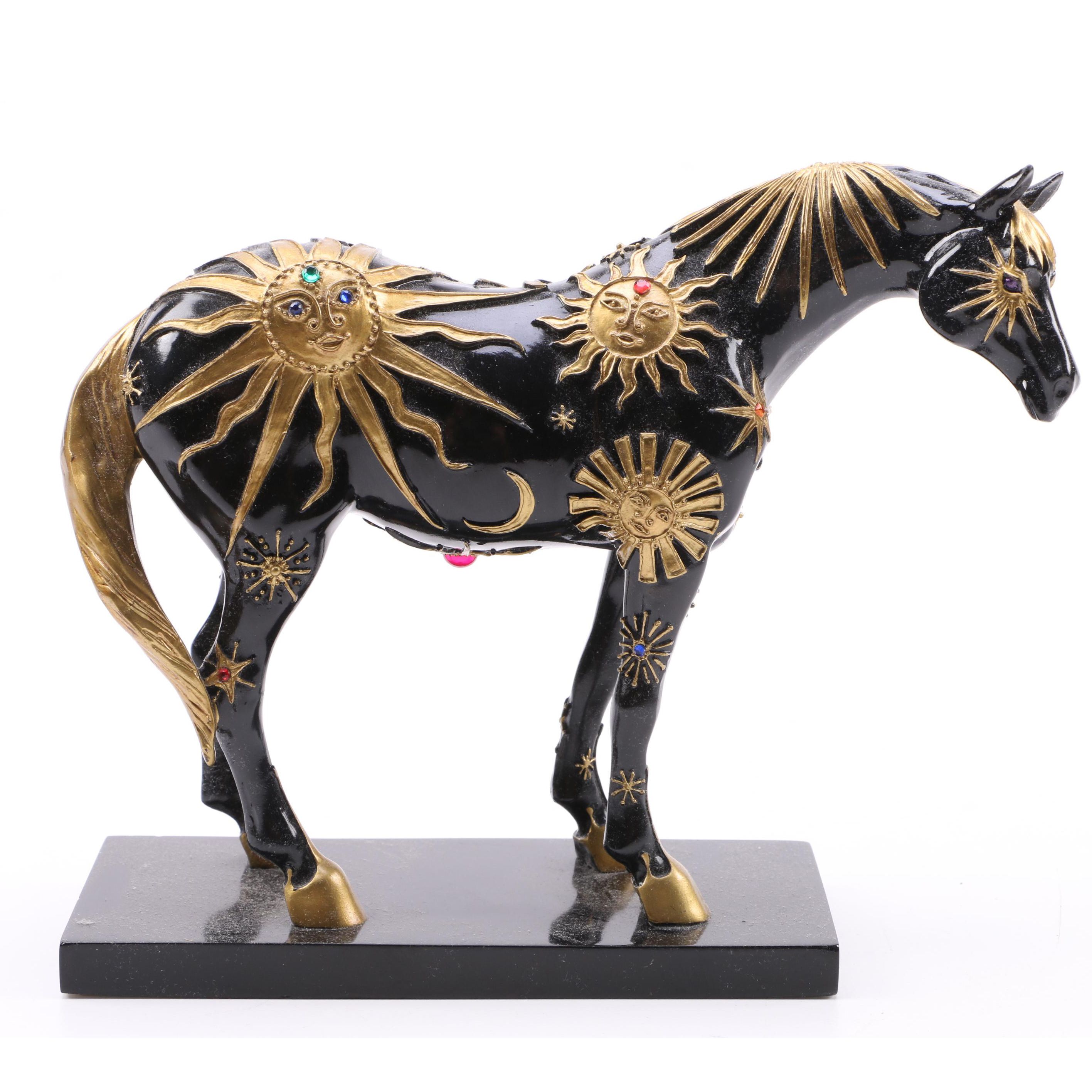 "Sky of Enchantment" Porcelain Horse Figurine From The Trail of Painted Ponies