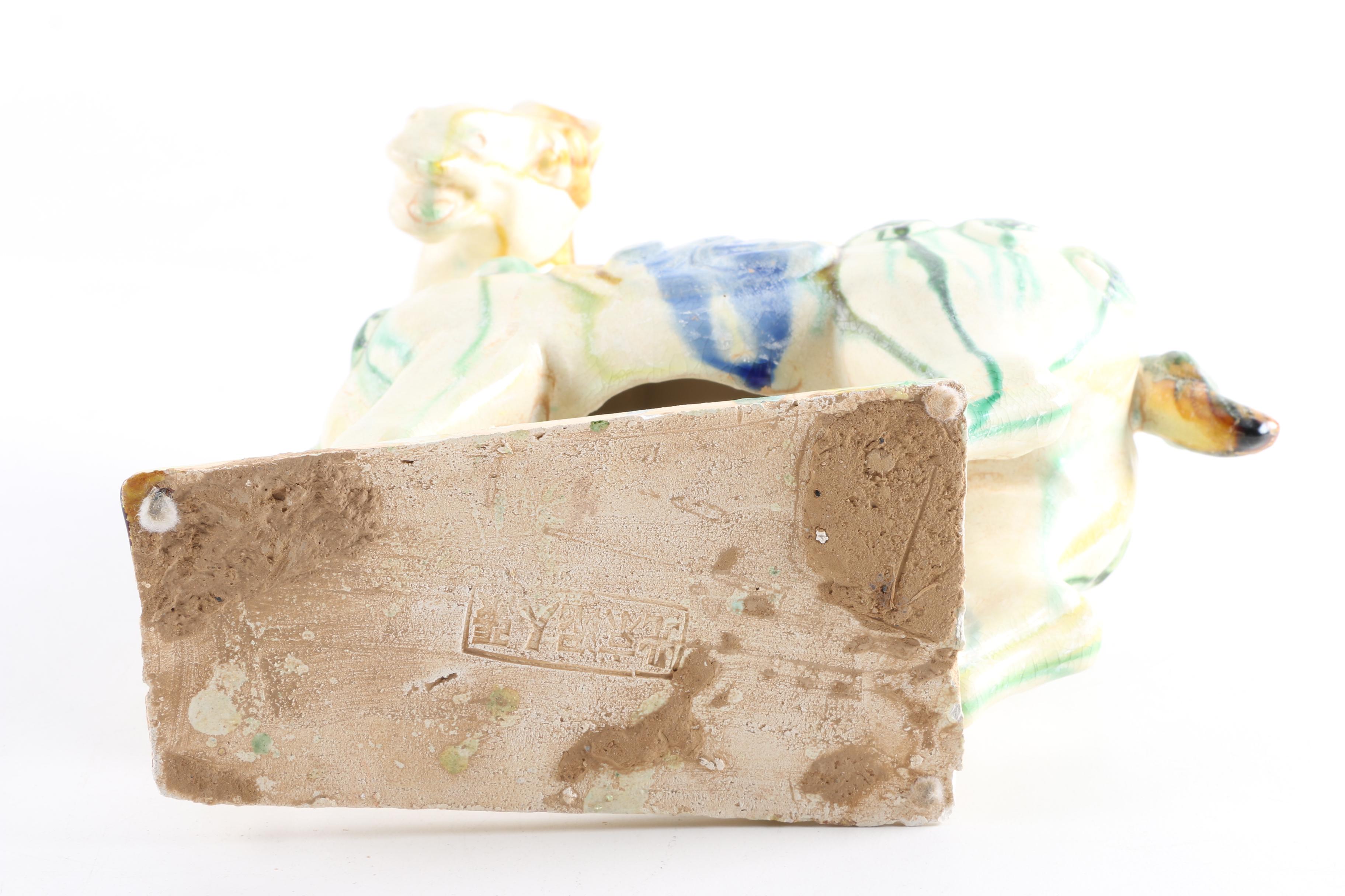 Chinese Tang Dynasty Style Horse Figurine