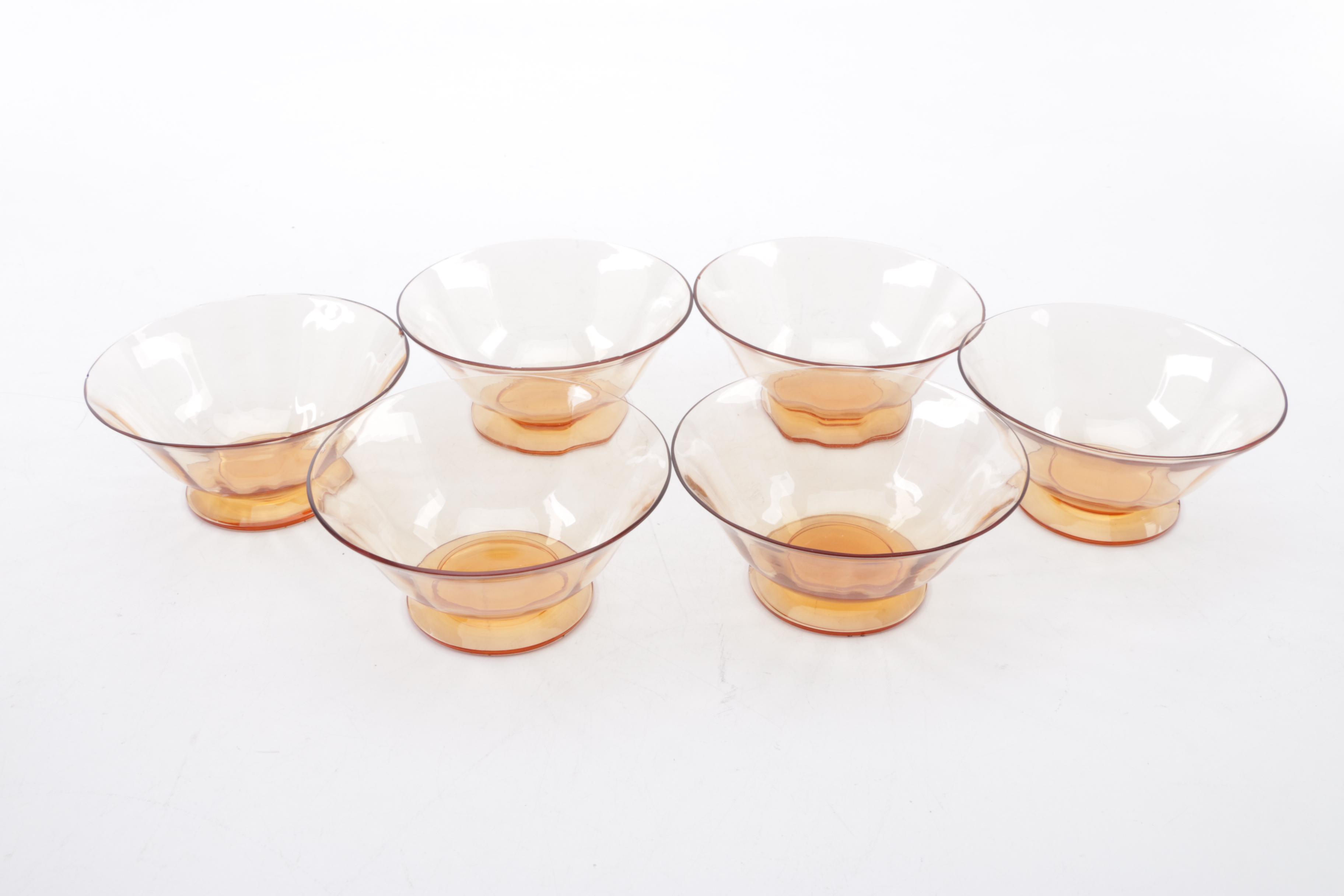 Colored Glass Tableware