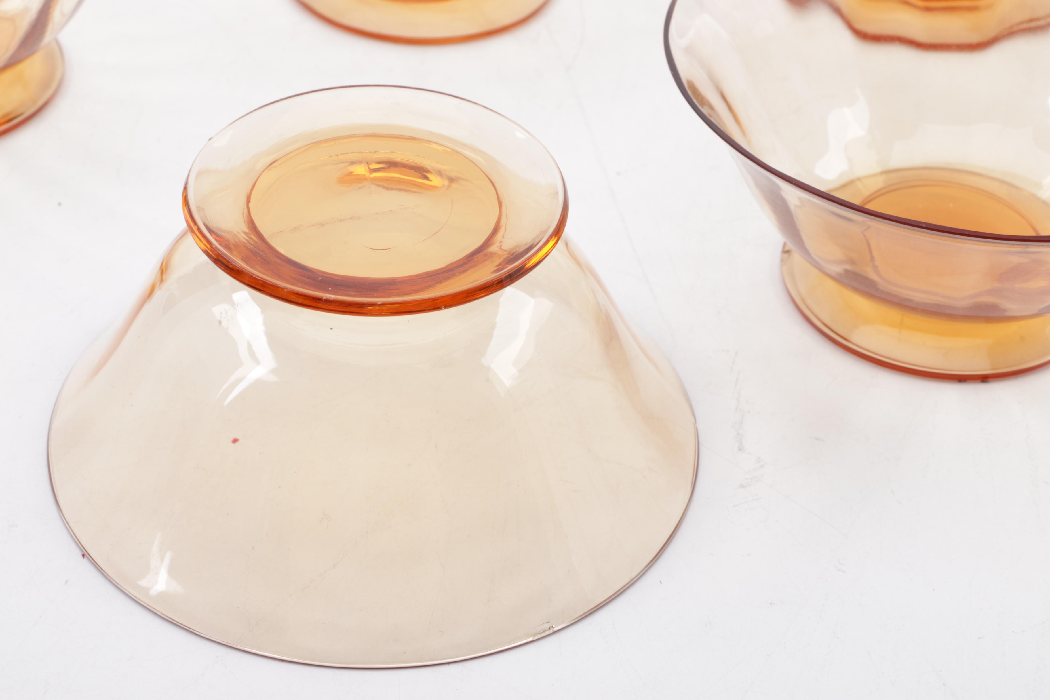 Colored Glass Tableware