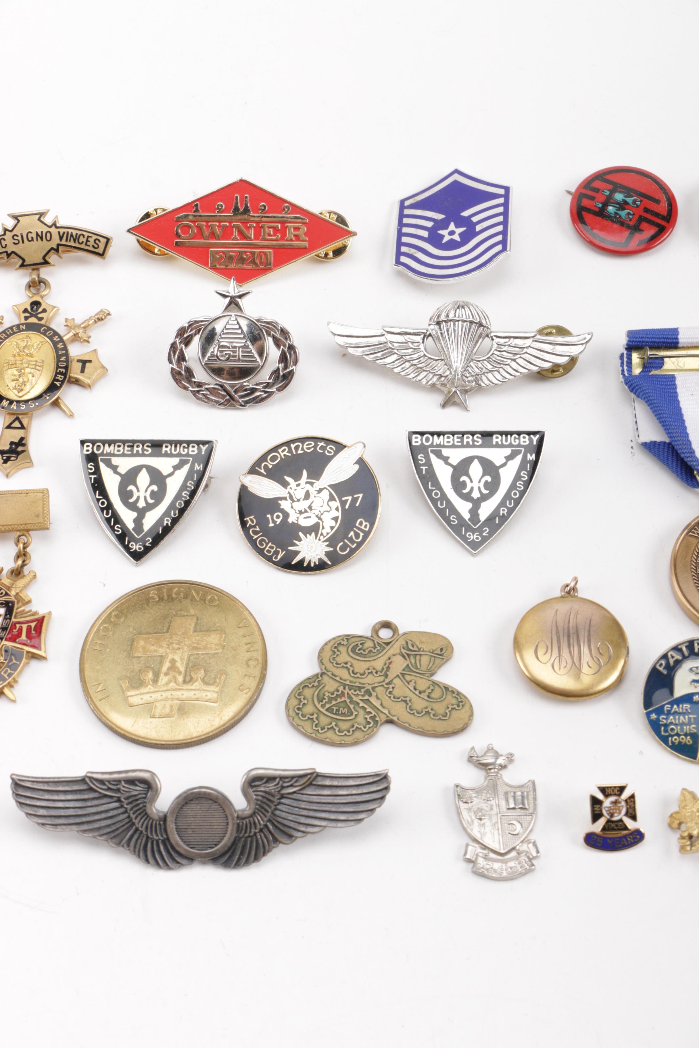 Collection of Patches and Medals Including USSR "For Capture of Berlin"