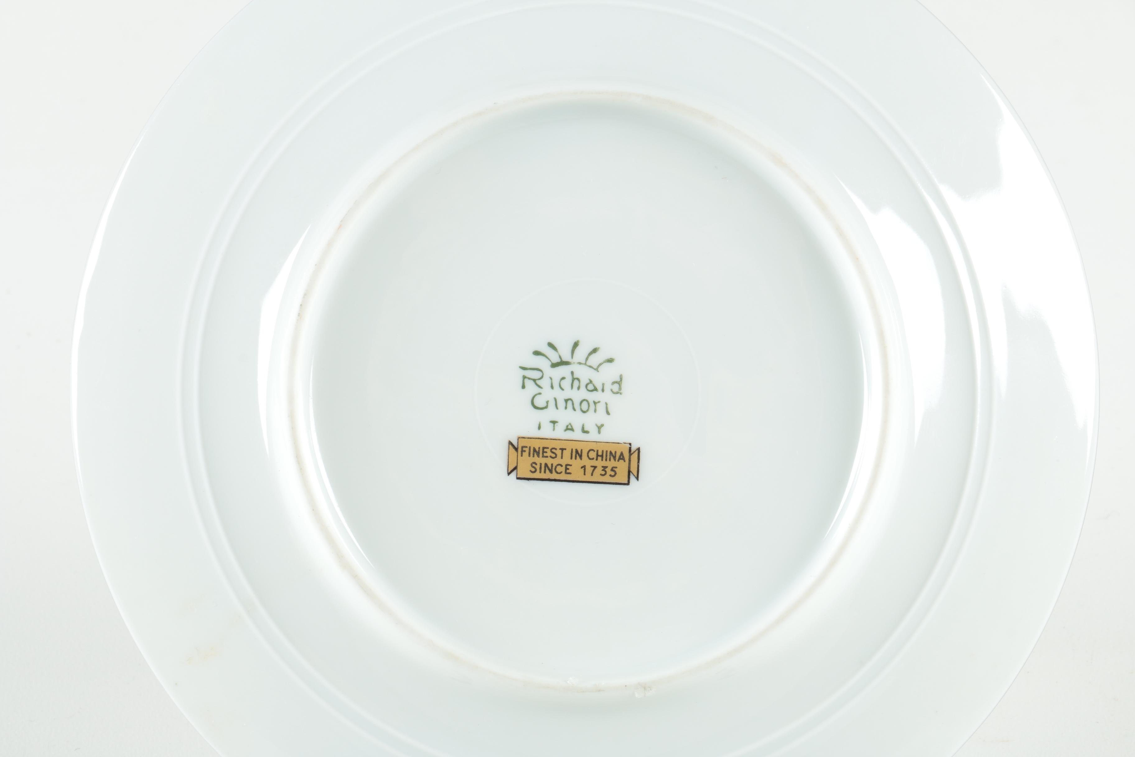 Richard Ginori "Fiesole" Tableware