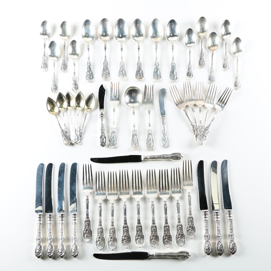 Gorham "Mythologique" Sterling Silver Flatware Set