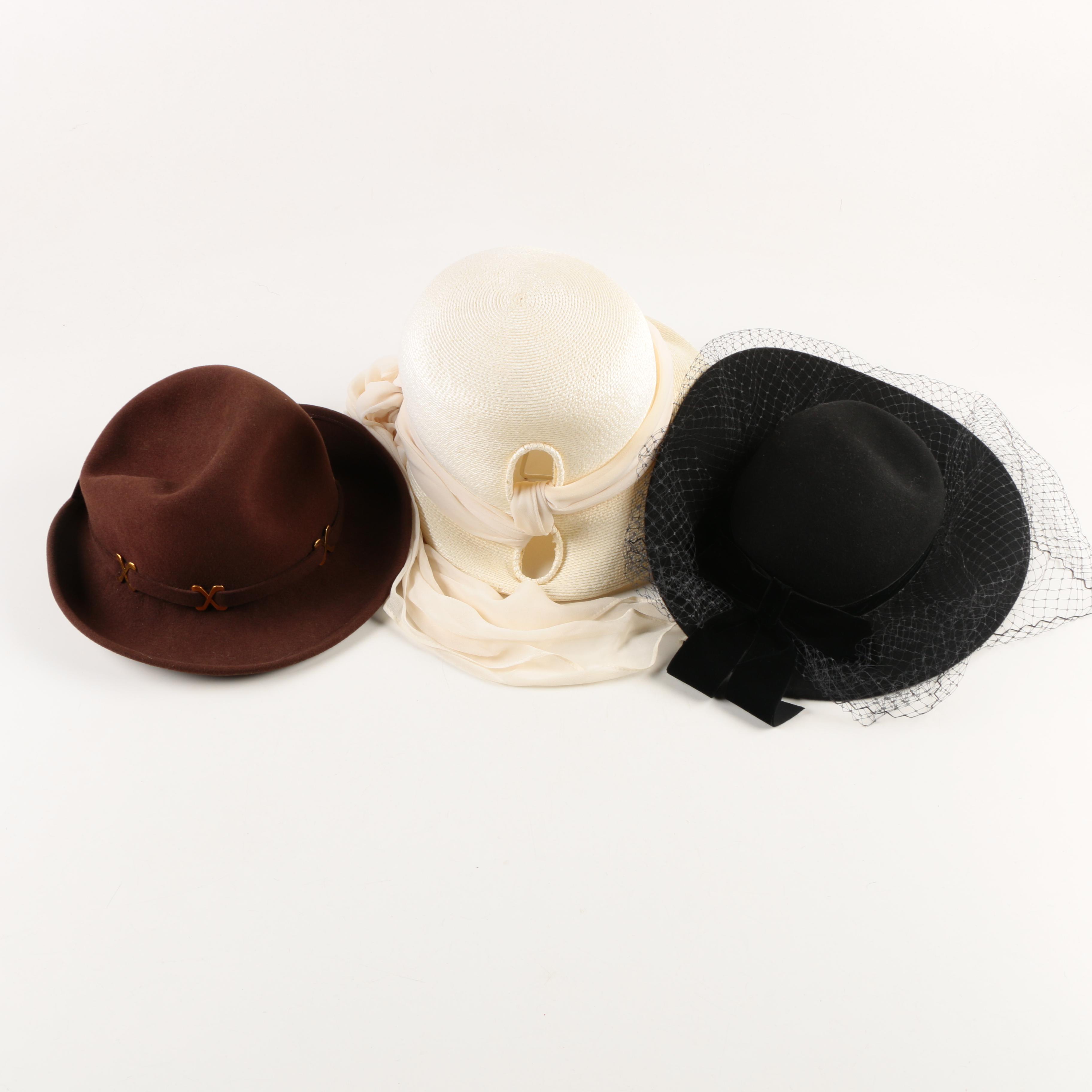 Assortment of Women's Vintage Hats