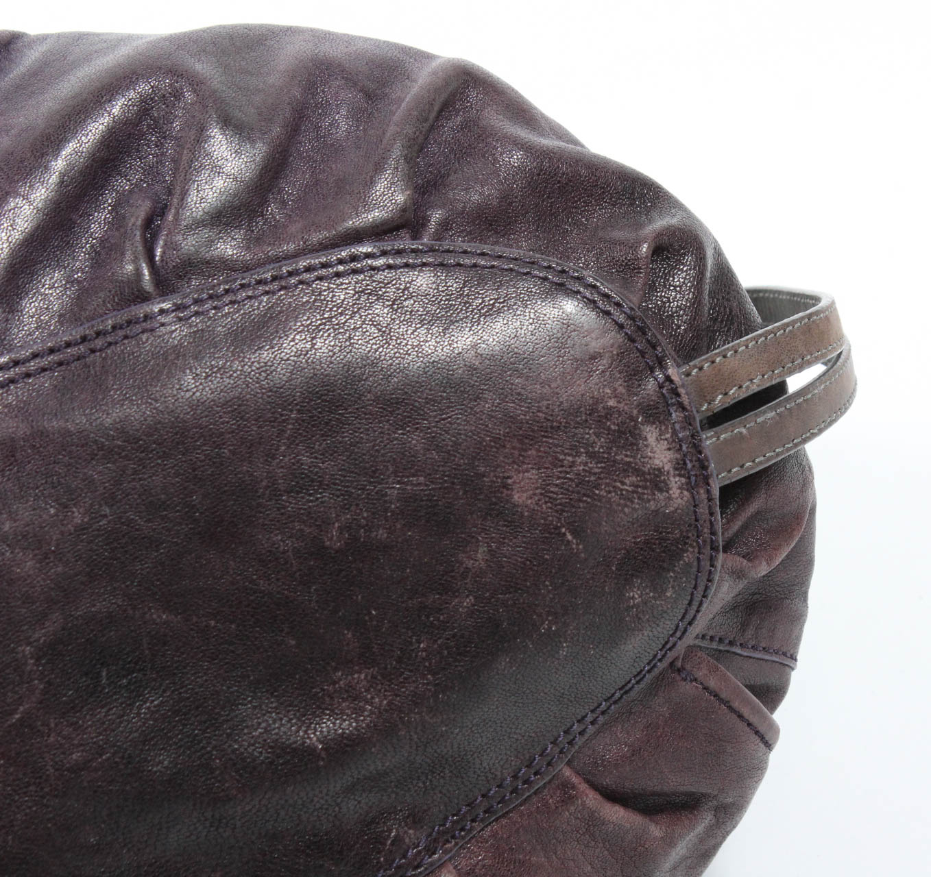 Olivia Harris by Joy Gryson Brown Leather Shoulder Bag