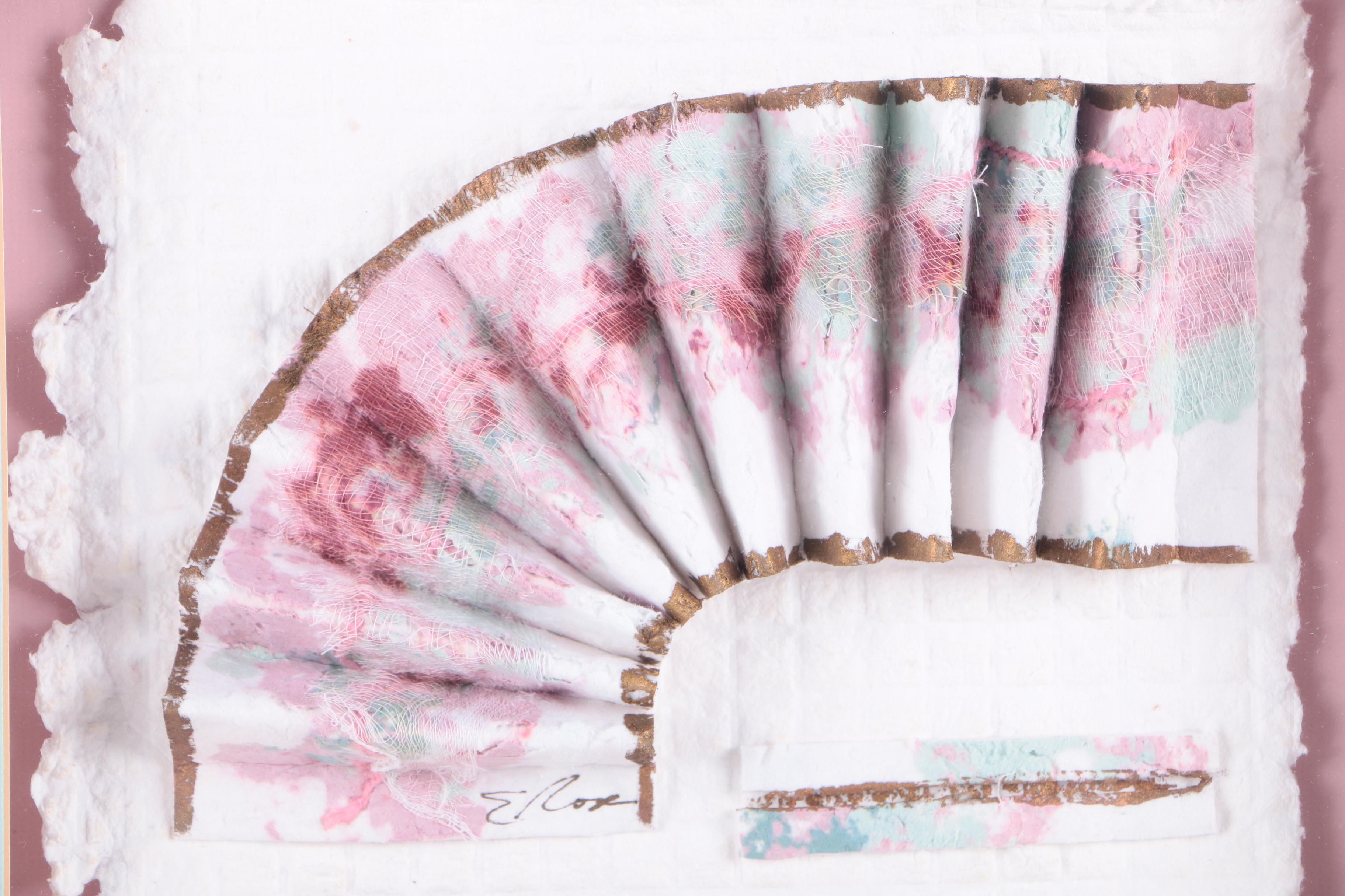 Elaine Rose Mixed Media Collage