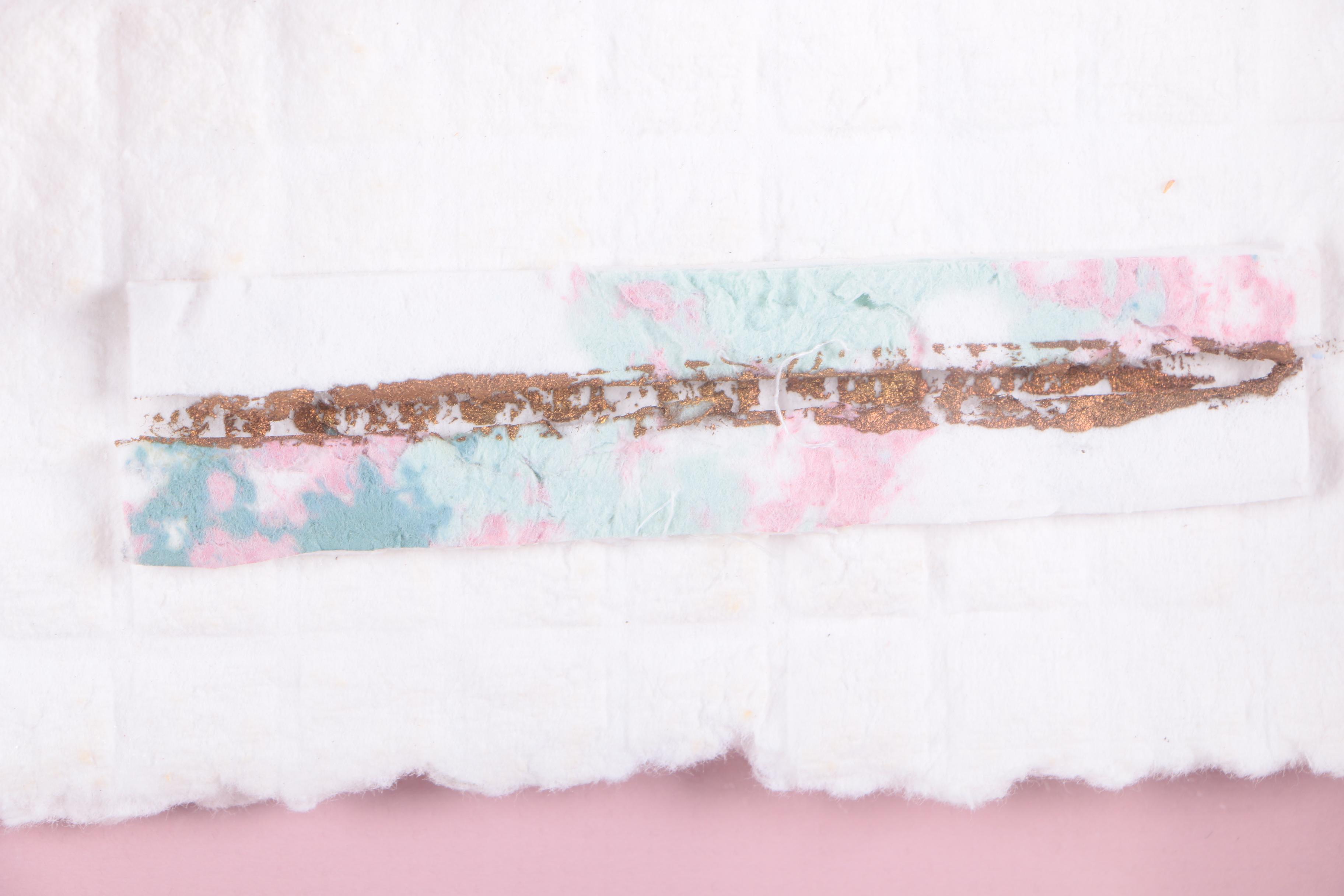 Elaine Rose Mixed Media Collage