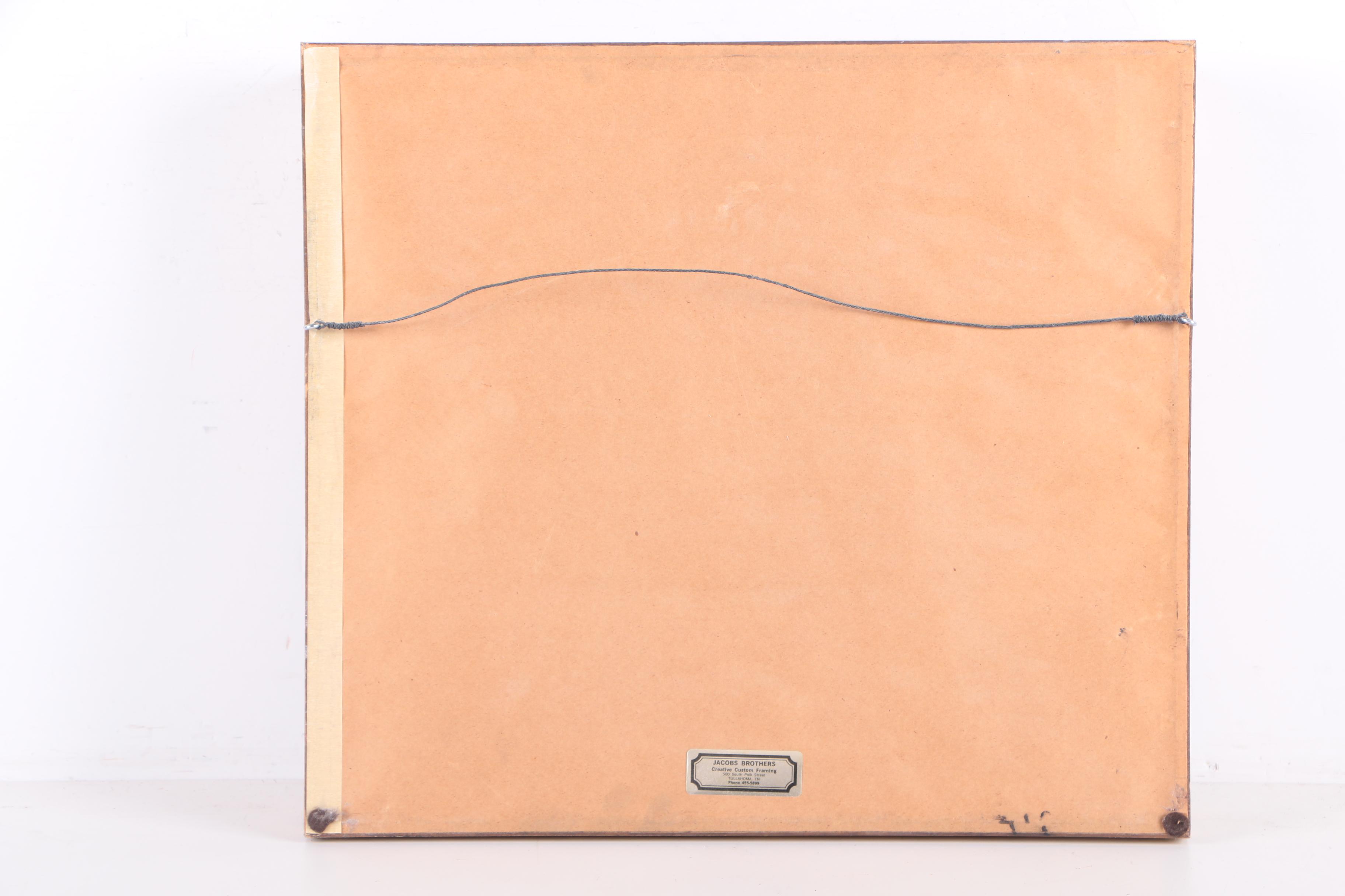 Elaine Rose Mixed Media Collage