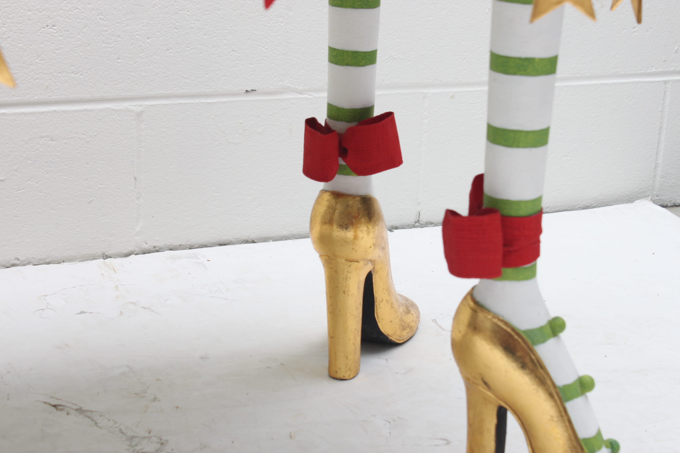 Patience Brewster Krinkles High Heel Table