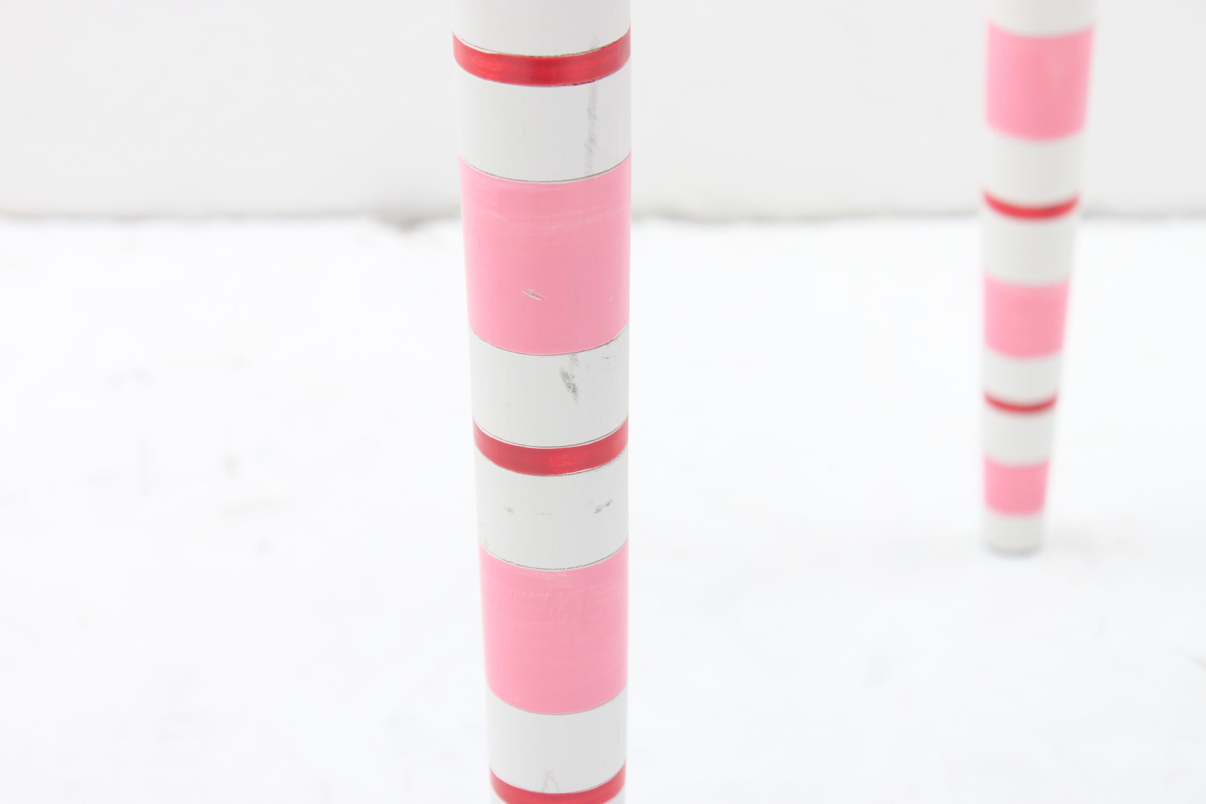 "Glitterville" Painted Wood Accent Table by Department 56