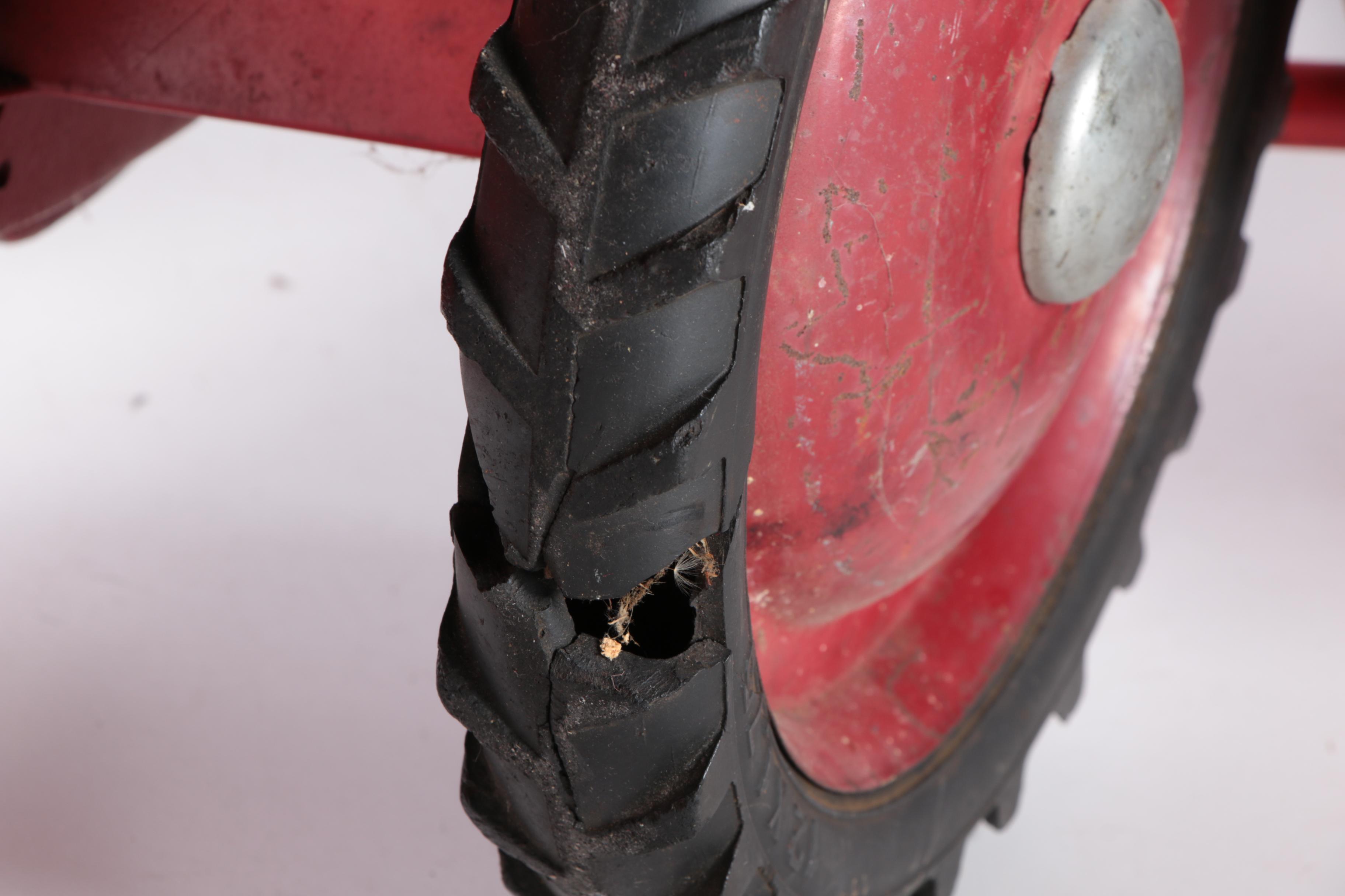 1970s Ertl International Harvester Tractor Pedal Car with Wagon