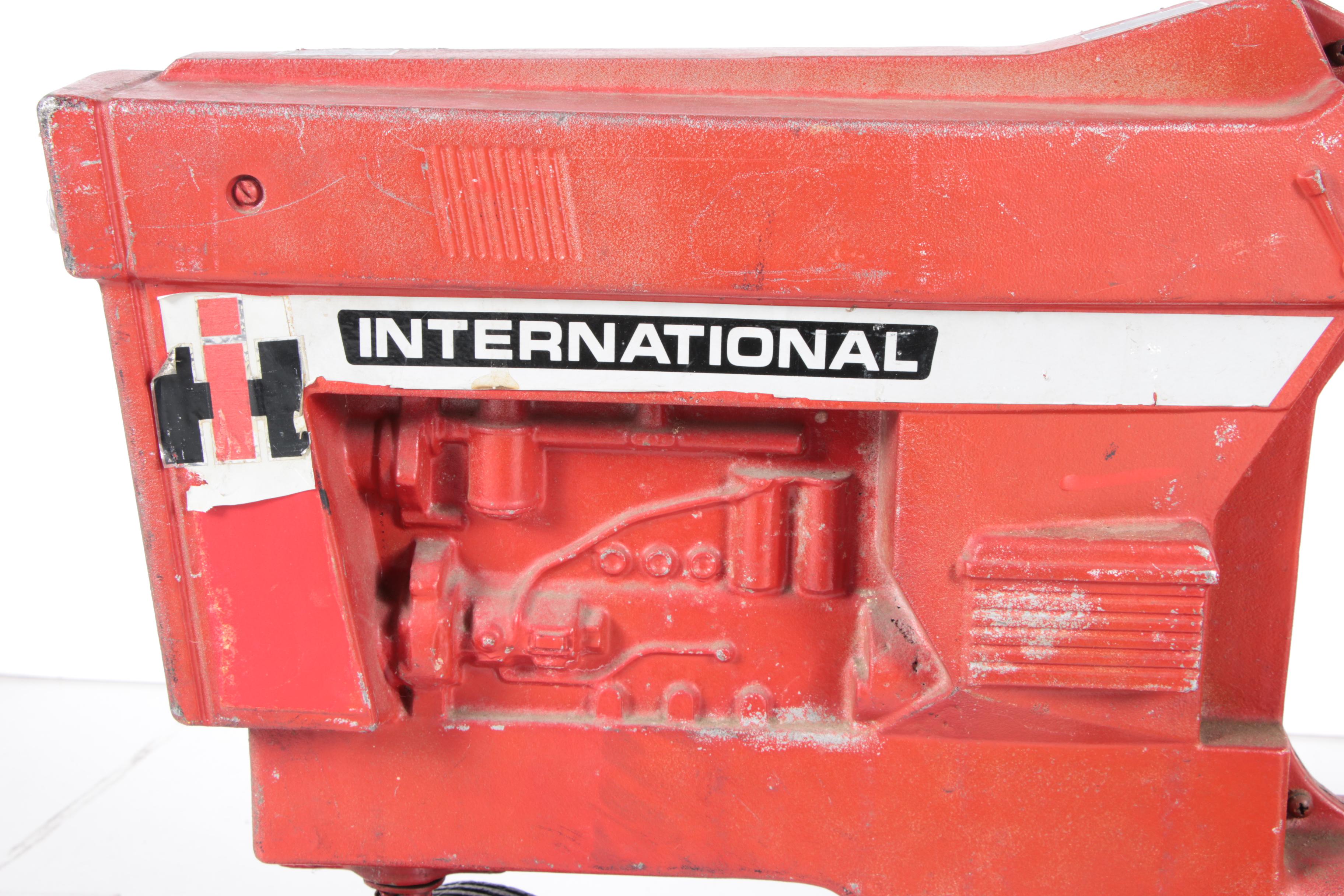 1970s Ertl International Harvester Tractor Pedal Car with Wagon