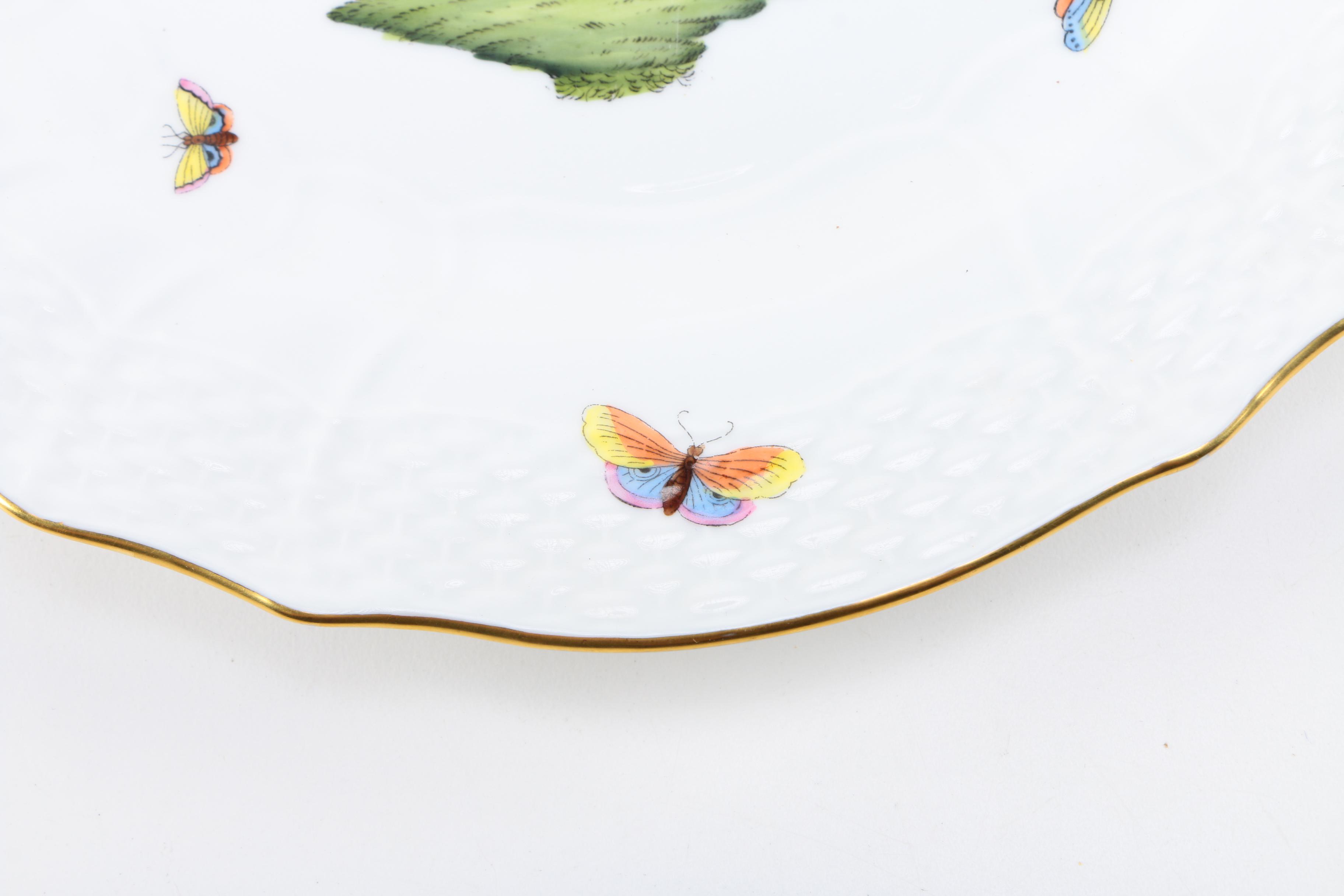 Herend "Rothschild Bird" Tableware and Serveware
