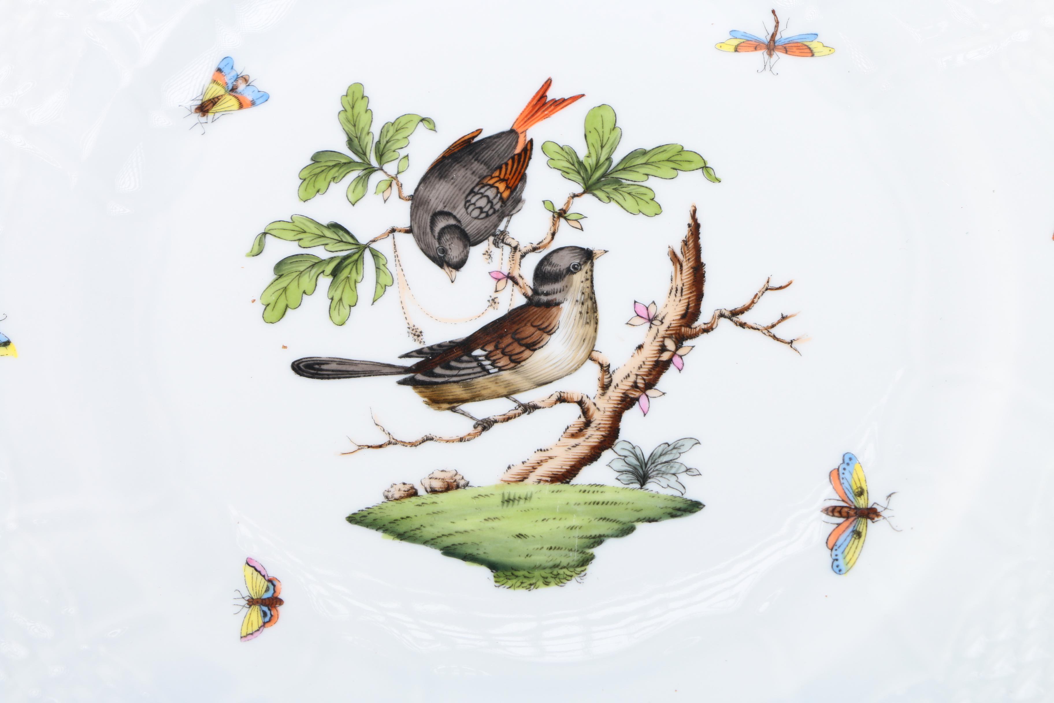 Herend "Rothschild Bird" Tableware and Serveware