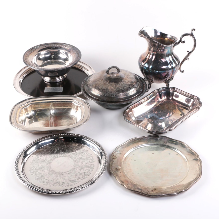 Plated Silver Serveware with Gorham