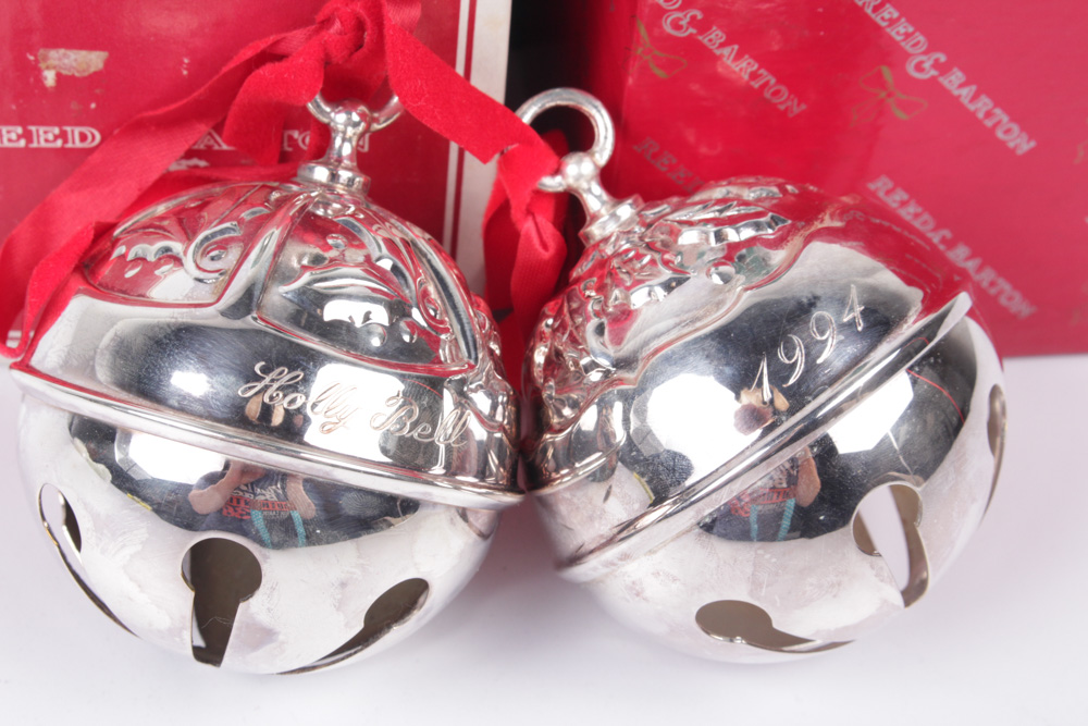 Reed & Barton Christmas Ornaments