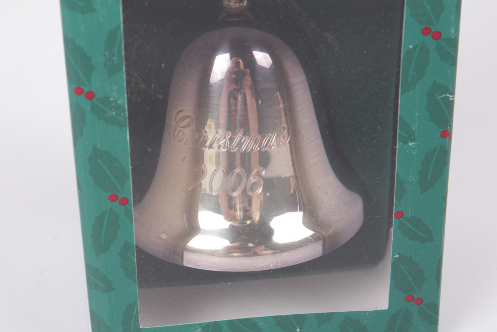 Reed & Barton Christmas Ornaments