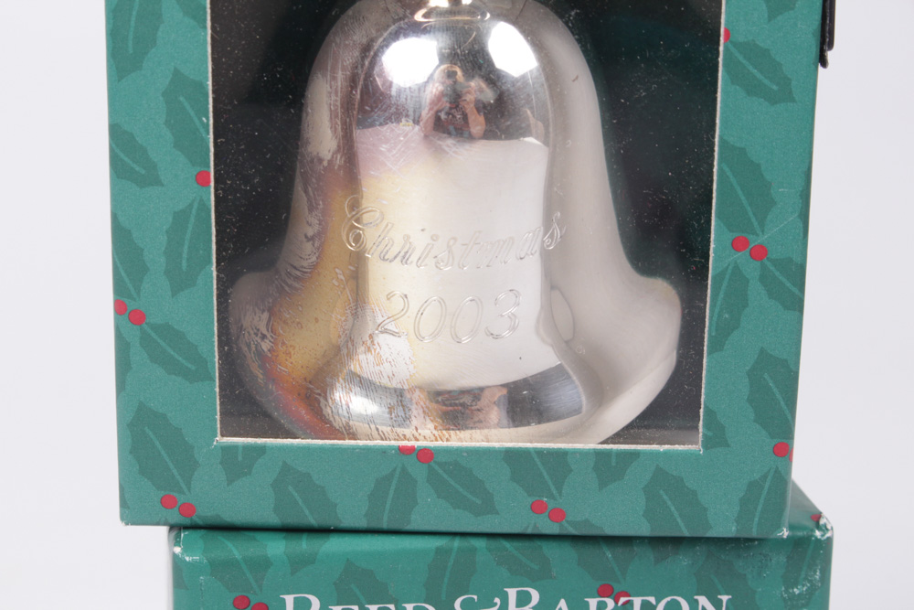 Reed & Barton Christmas Ornaments