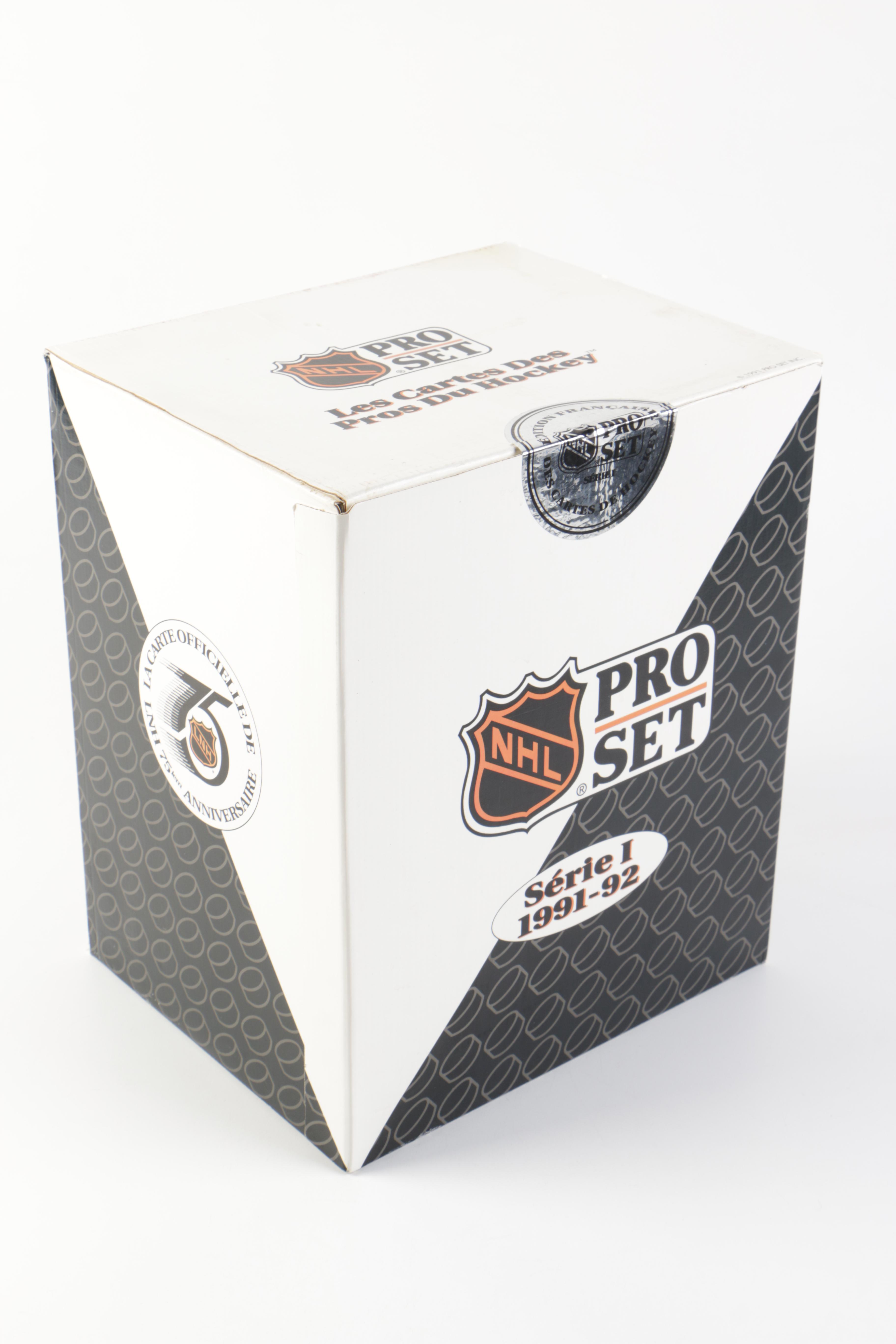 Boxes of Hockey Cards