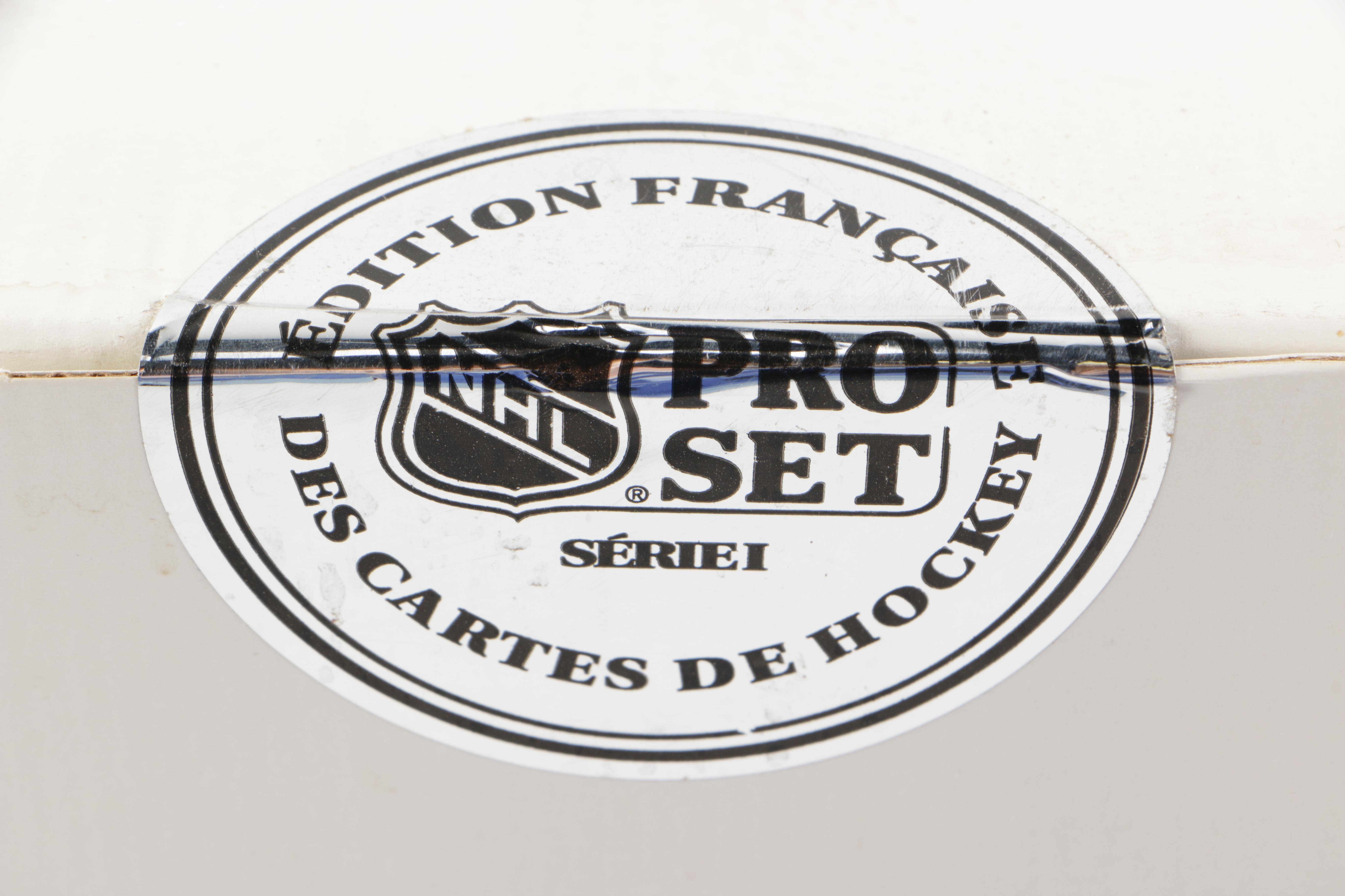 Boxes of Hockey Cards