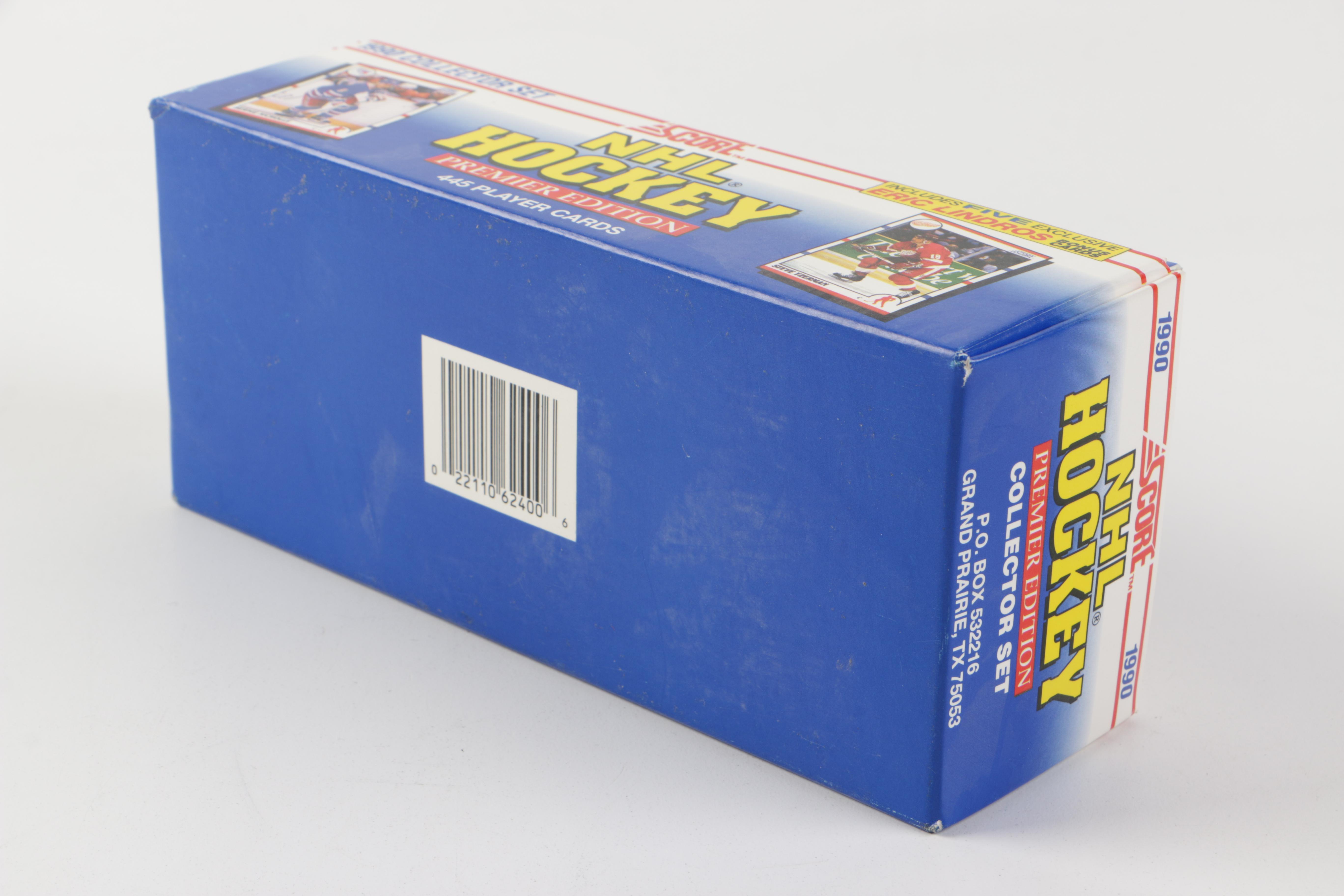 Boxes of Hockey Cards