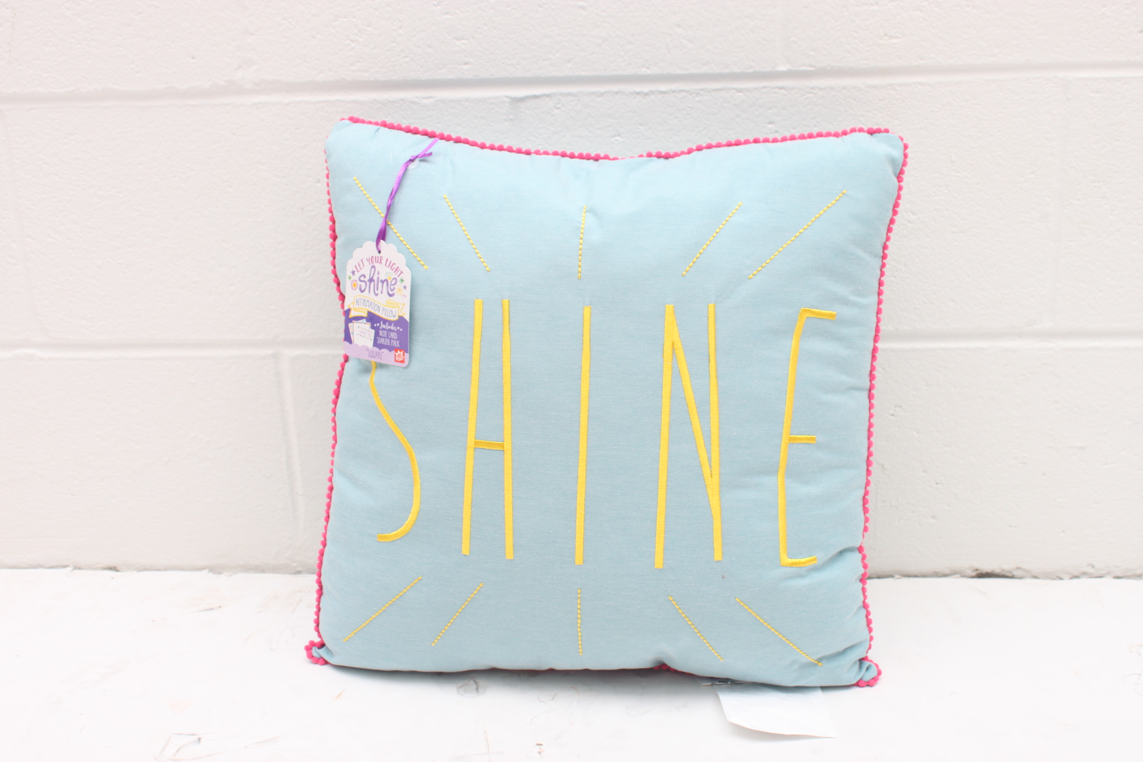 "Let Your Light Shine" Decorative Throw Pillows and Accessory Bags