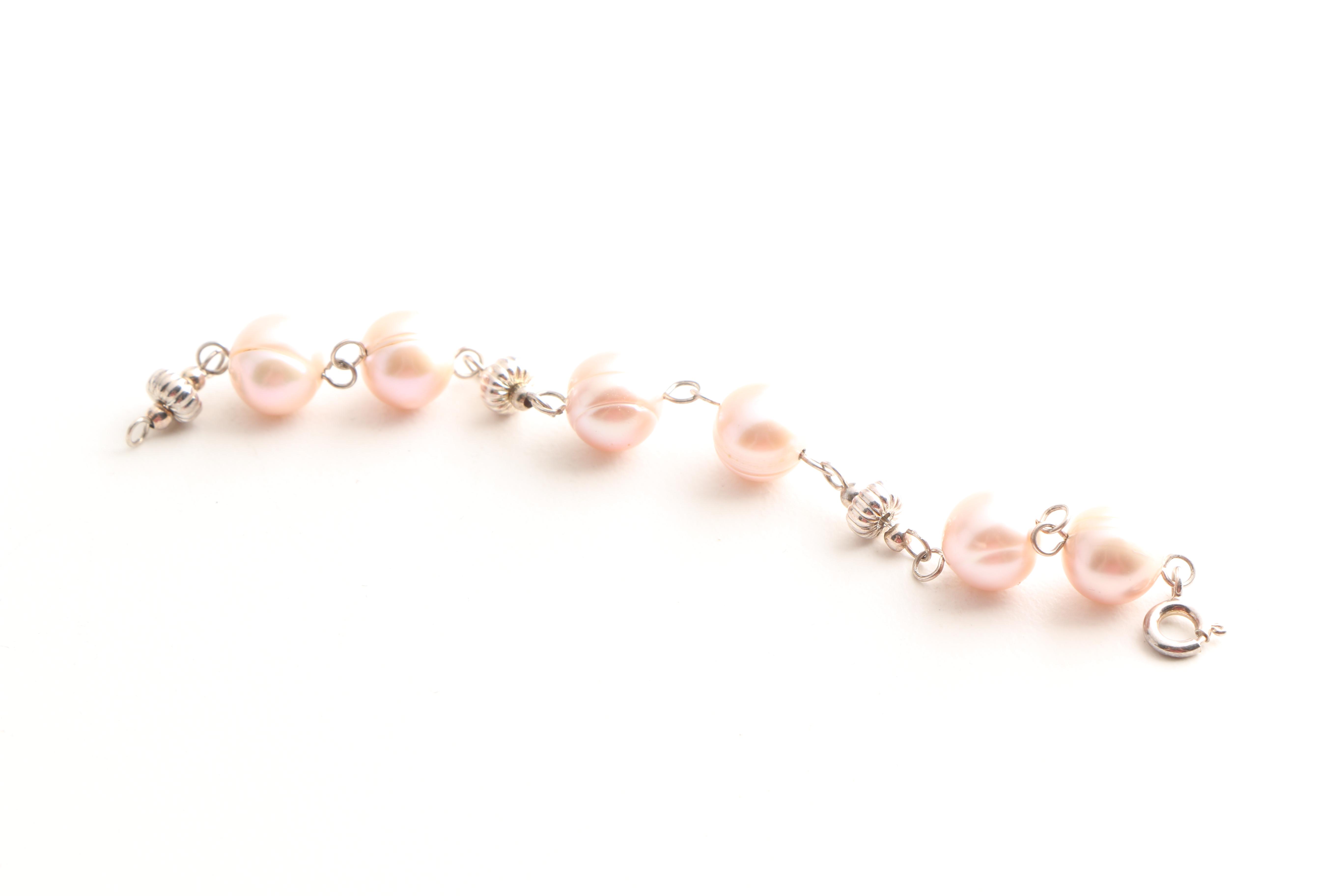 Sterling Silver Cultured Pearl Jewelry Including Honora