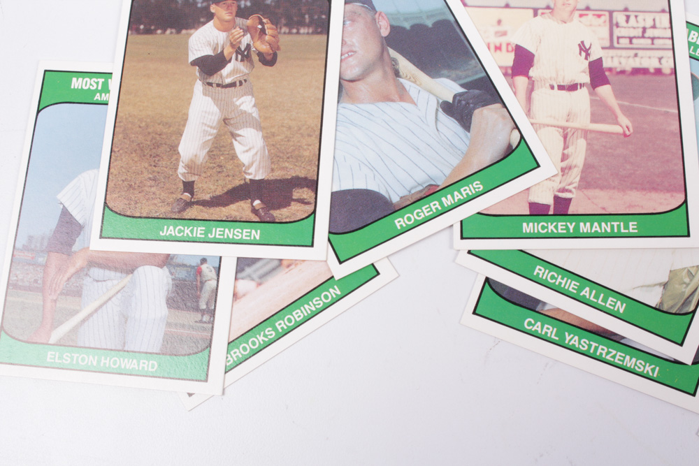 TCMA 1985 Baseball Trading Cards