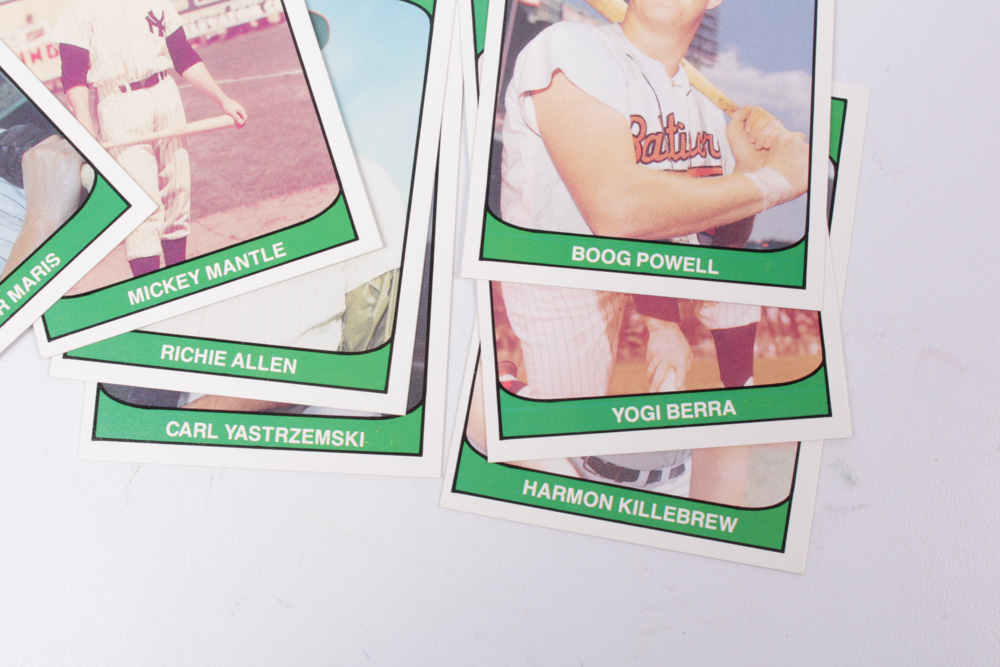 TCMA 1985 Baseball Trading Cards