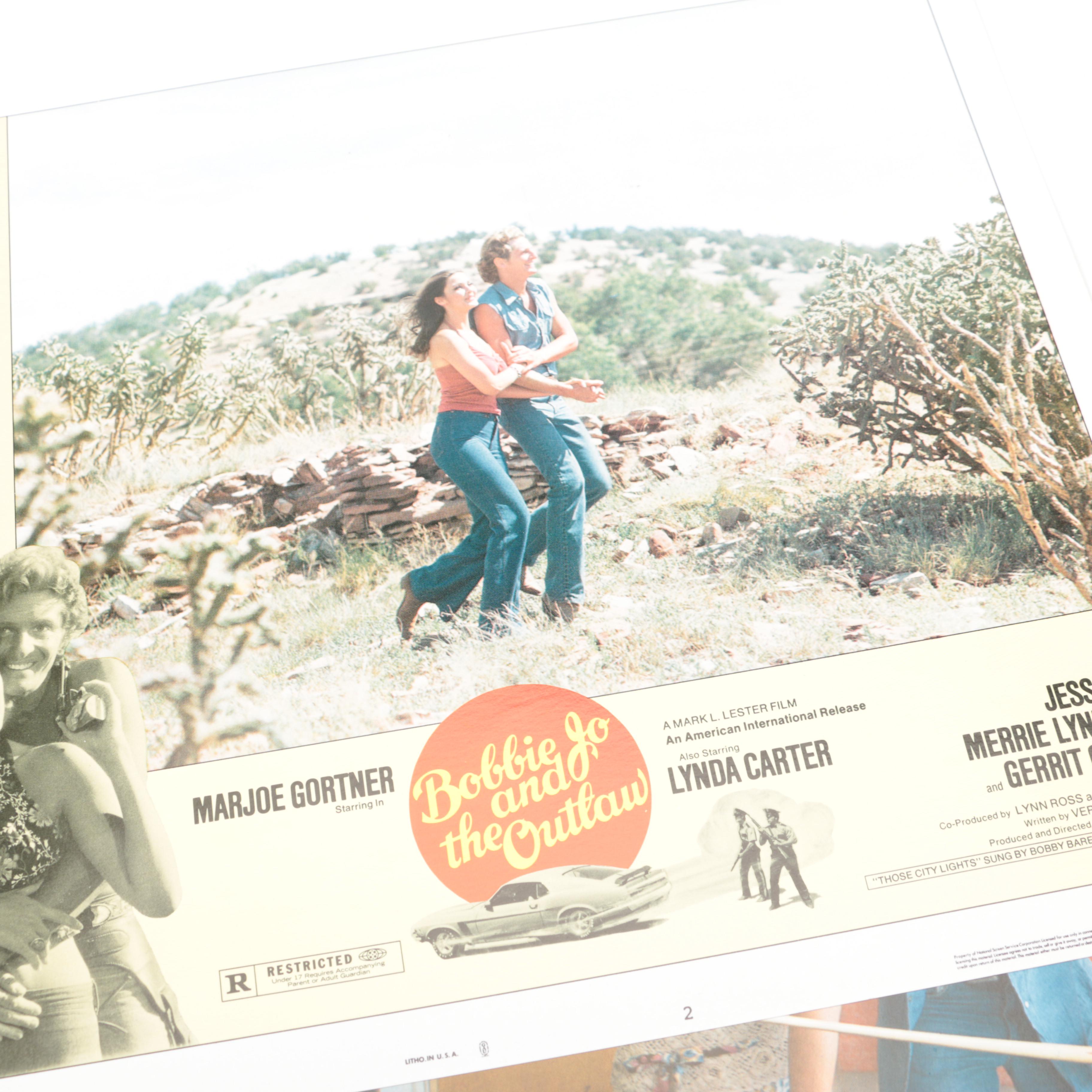 Original "Bobbie Jo and the Outlaw" Lobby Cards