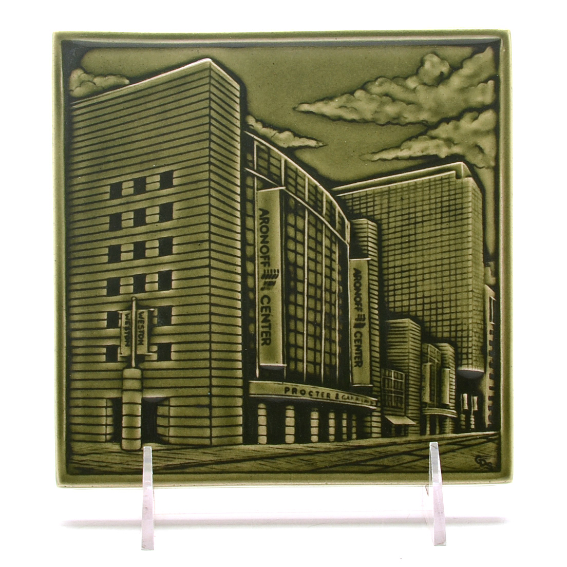 Rookwood Pottery 1st Edition Commemorative “Aronoff” Tile