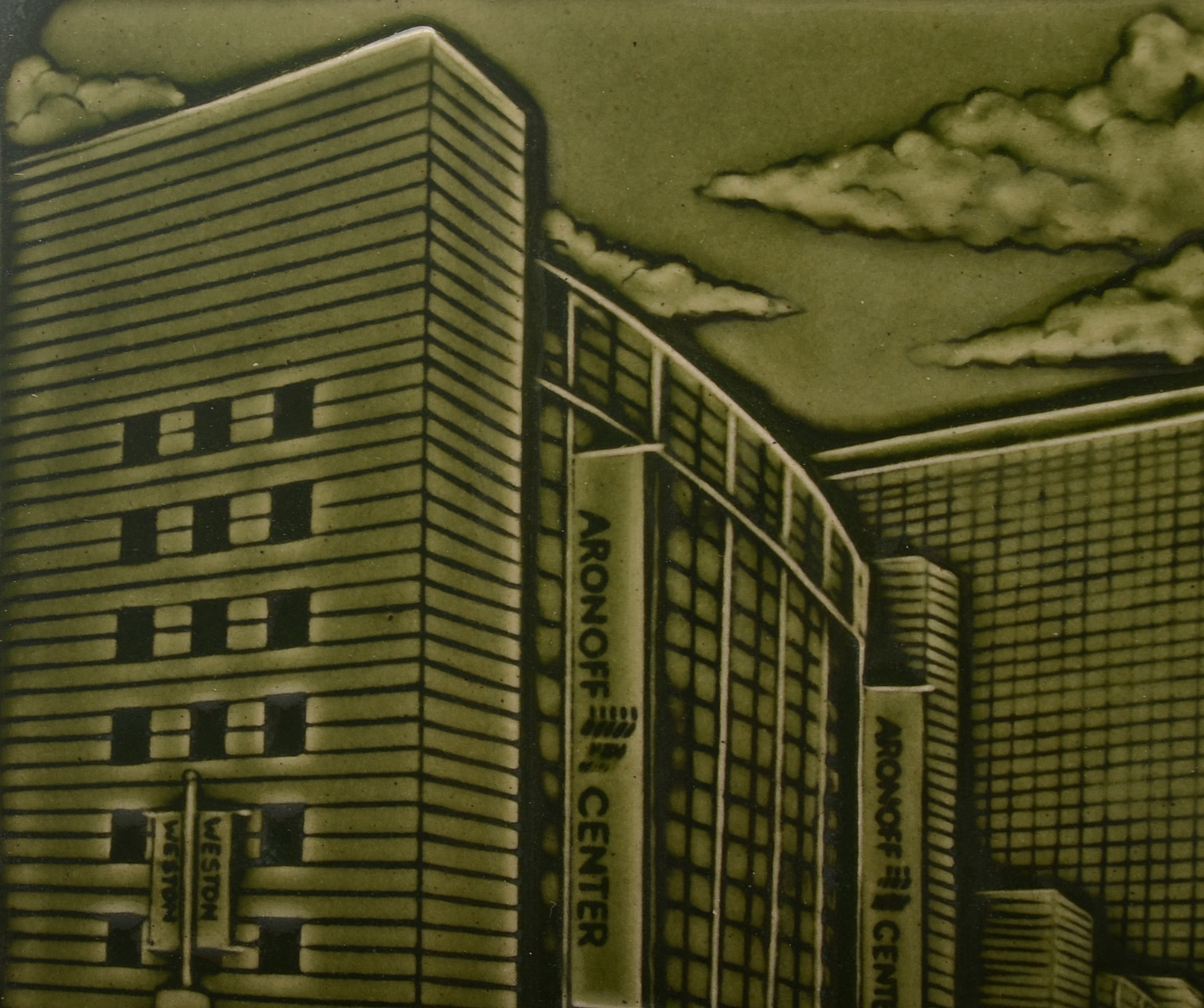 Rookwood Pottery 1st Edition Commemorative “Aronoff” Tile