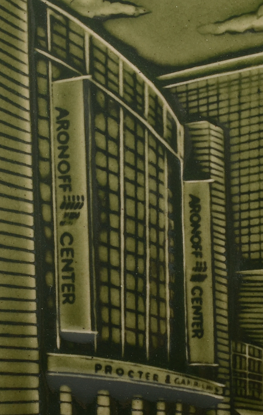 Rookwood Pottery 1st Edition Commemorative “Aronoff” Tile