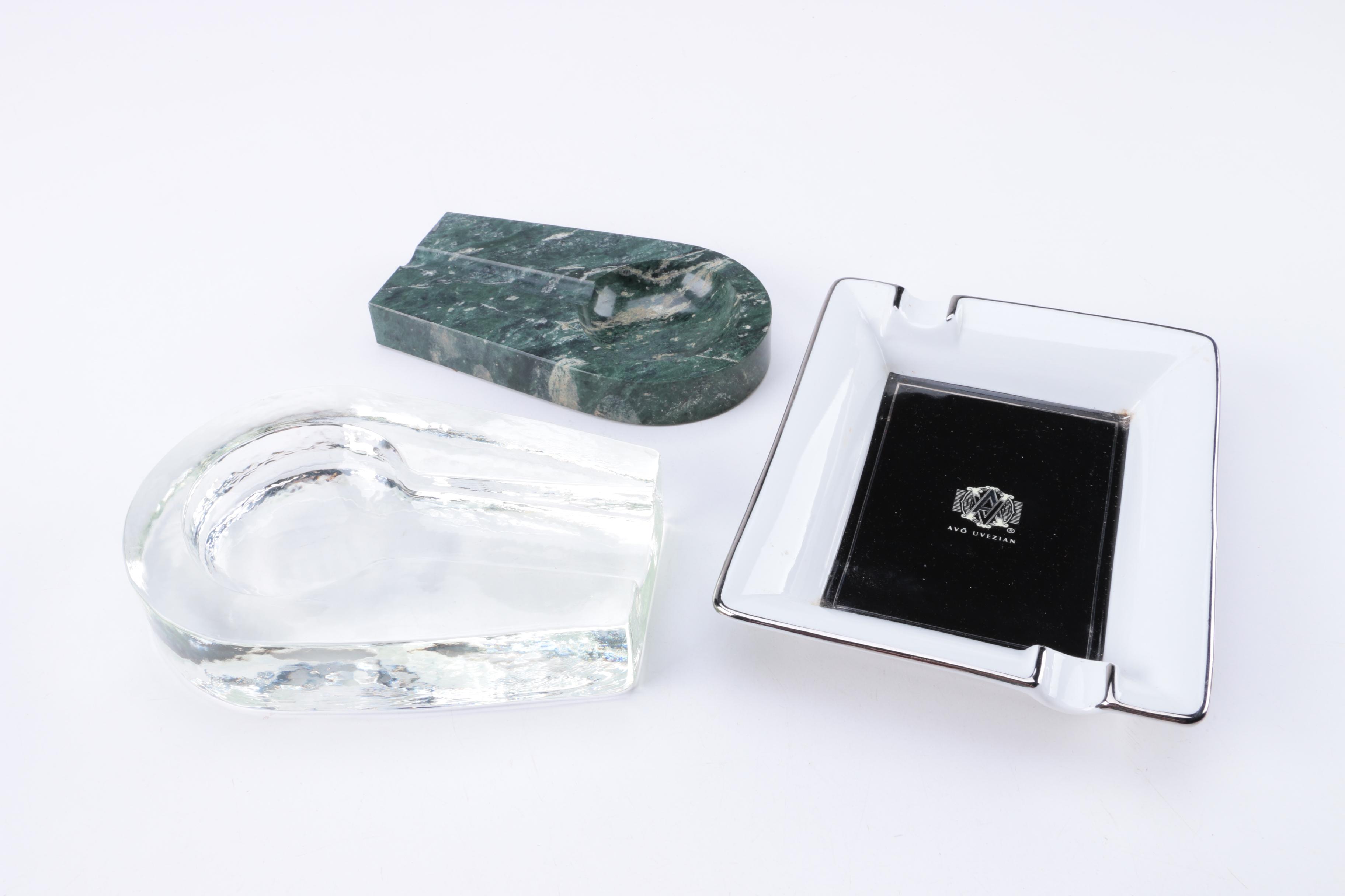 Cuesta-Rey Humidor and Other Cigar Themed Collectibles