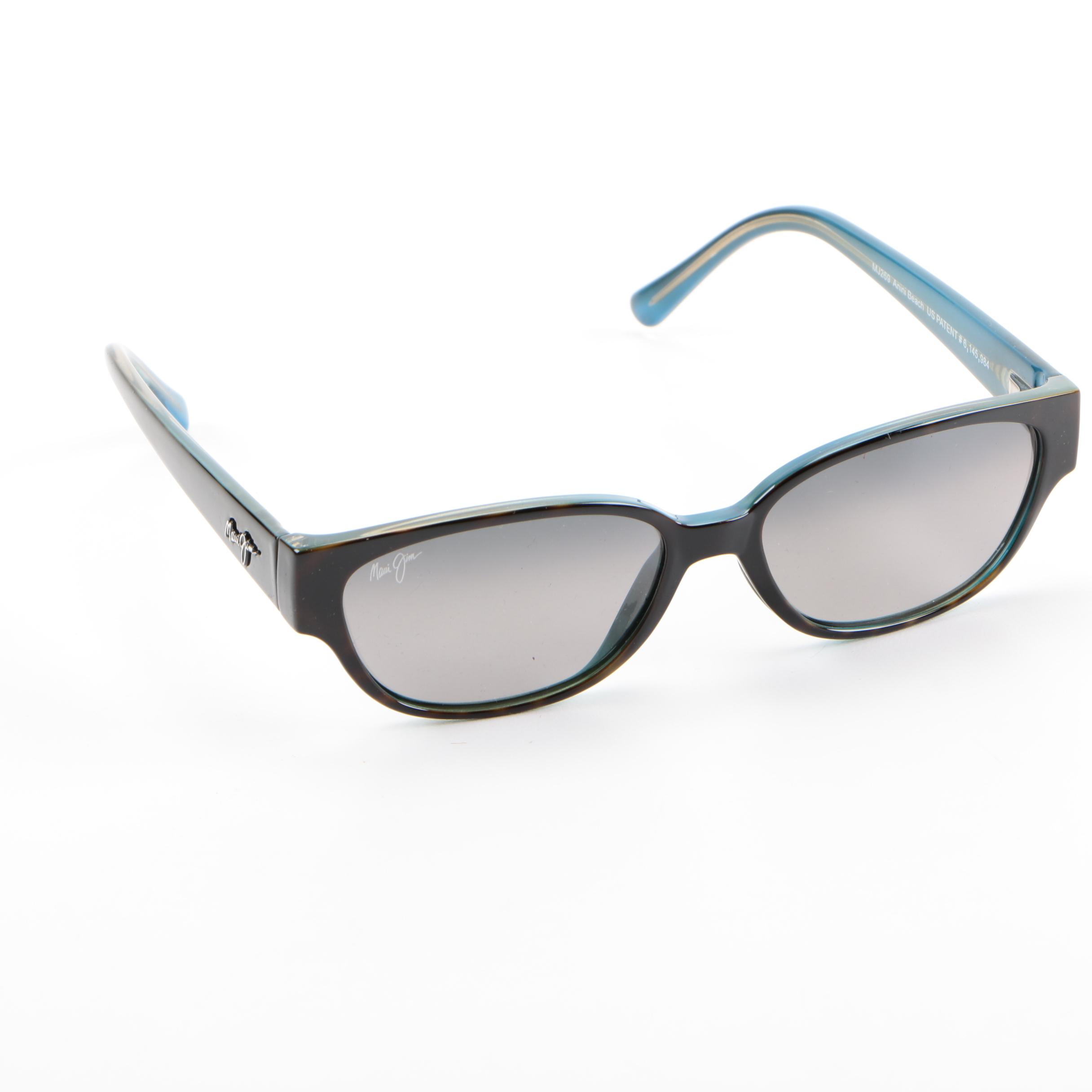 "Anini Beach" Maui Jim Sunglasses and Case
