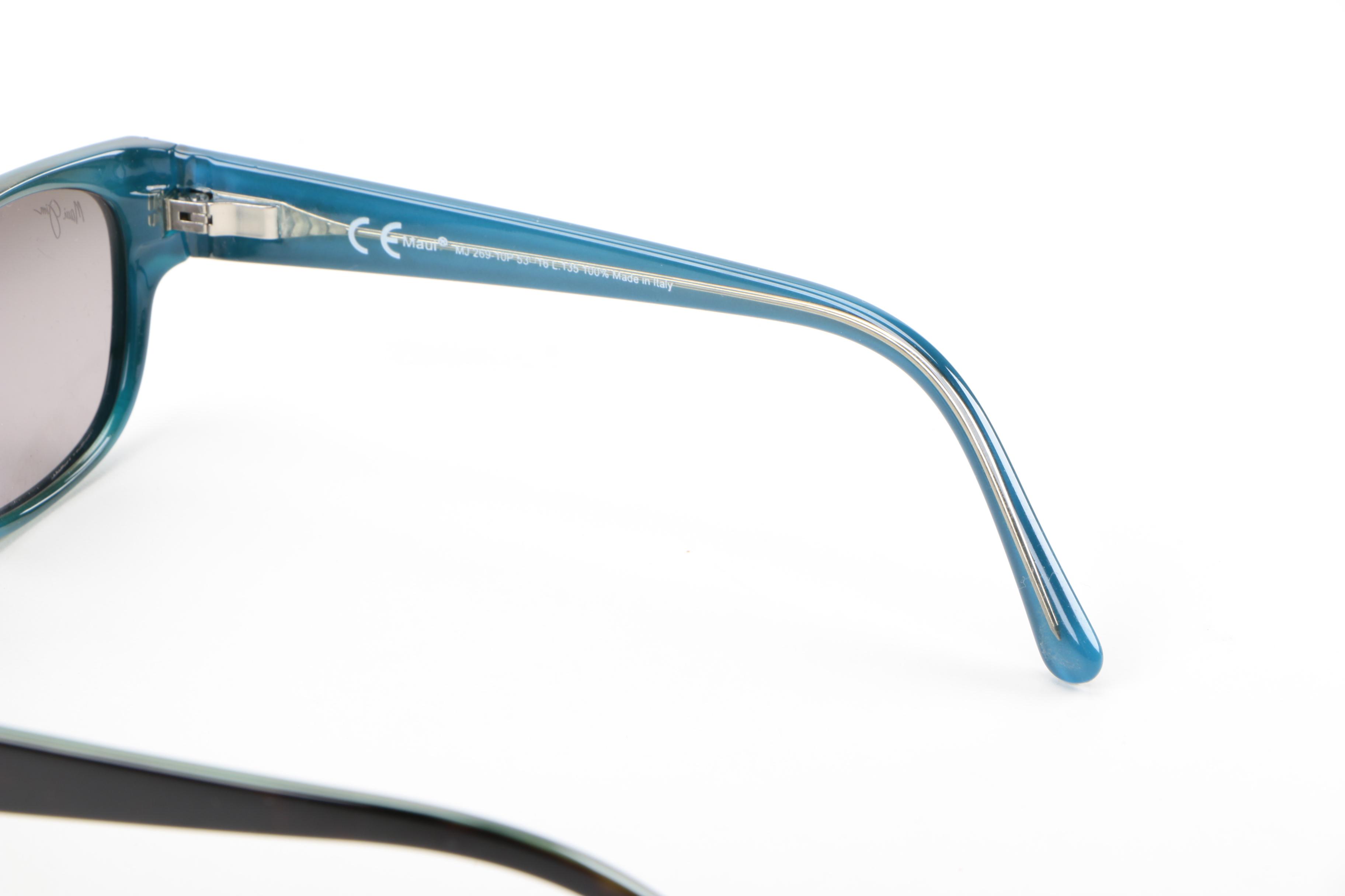 "Anini Beach" Maui Jim Sunglasses and Case