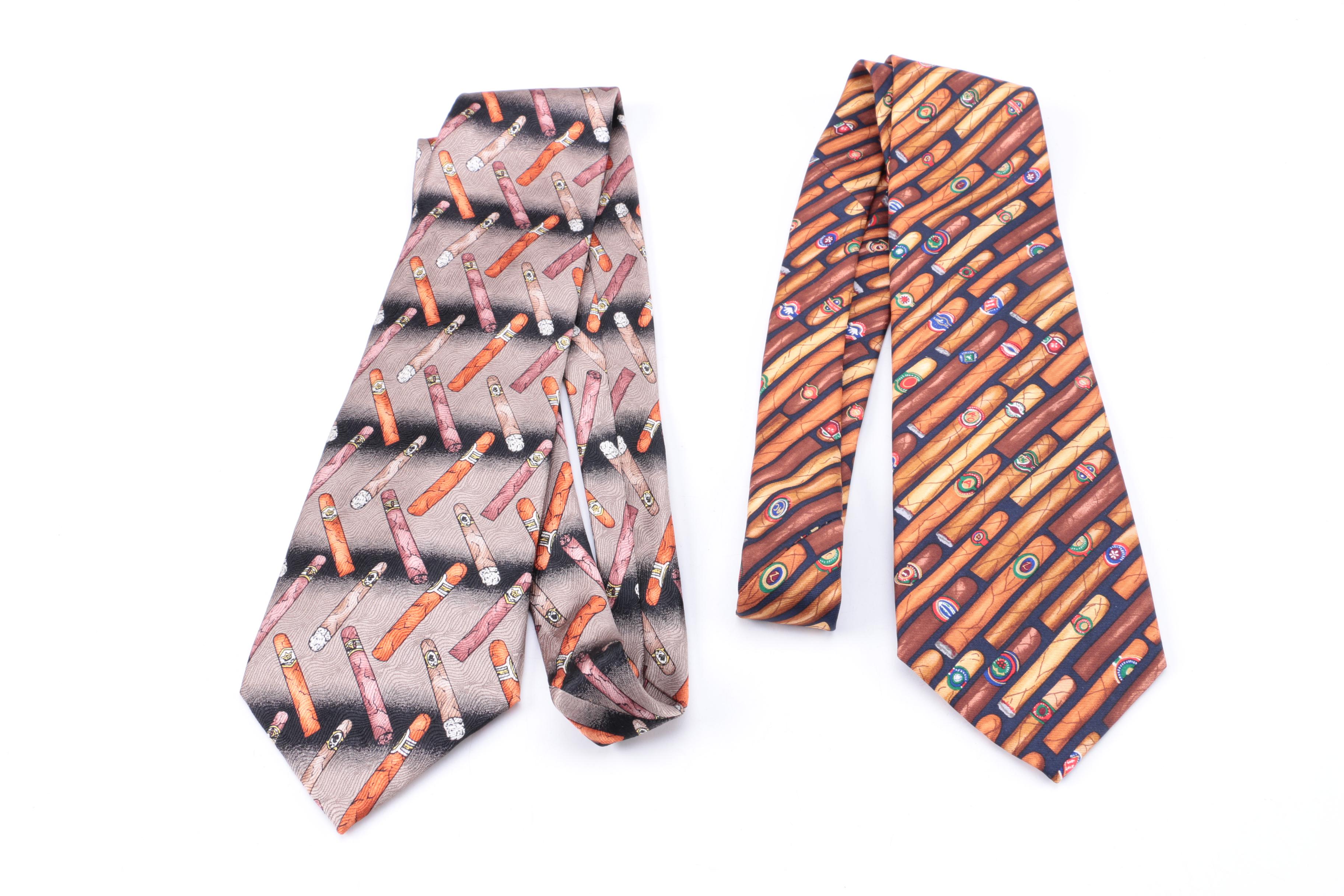 Cuesta-Rey Humidor and Other Cigar Themed Collectibles